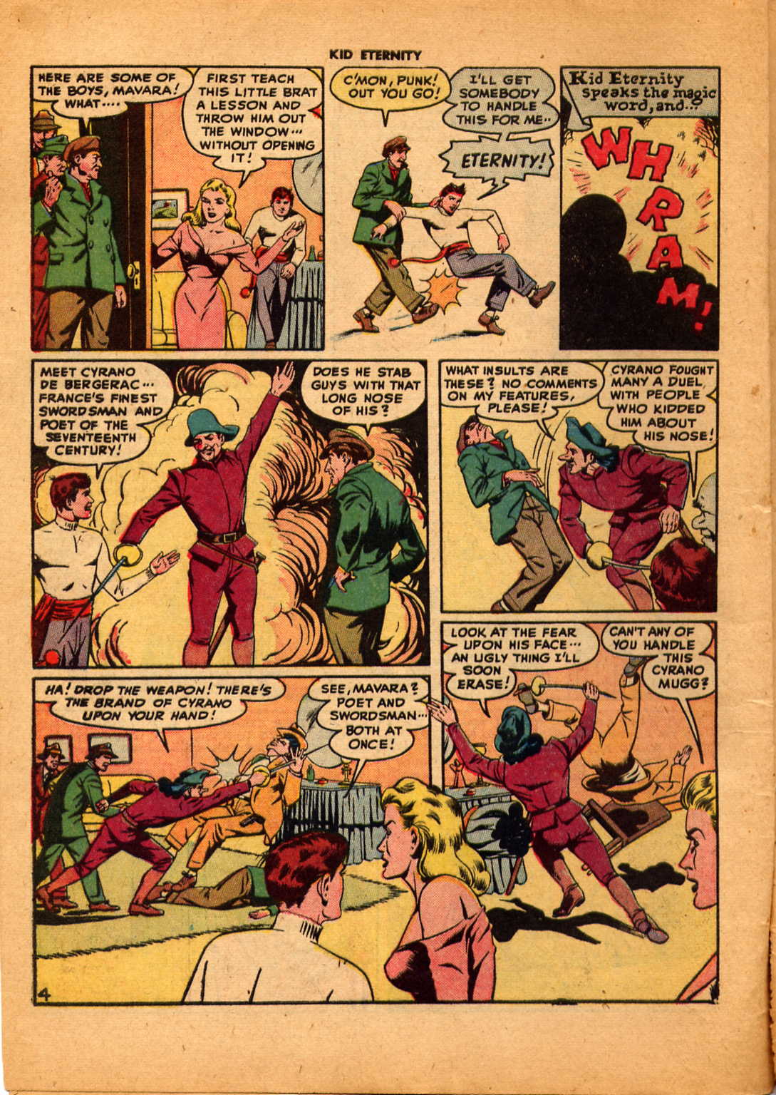 Read online Kid Eternity (1946) comic -  Issue #6 - 6