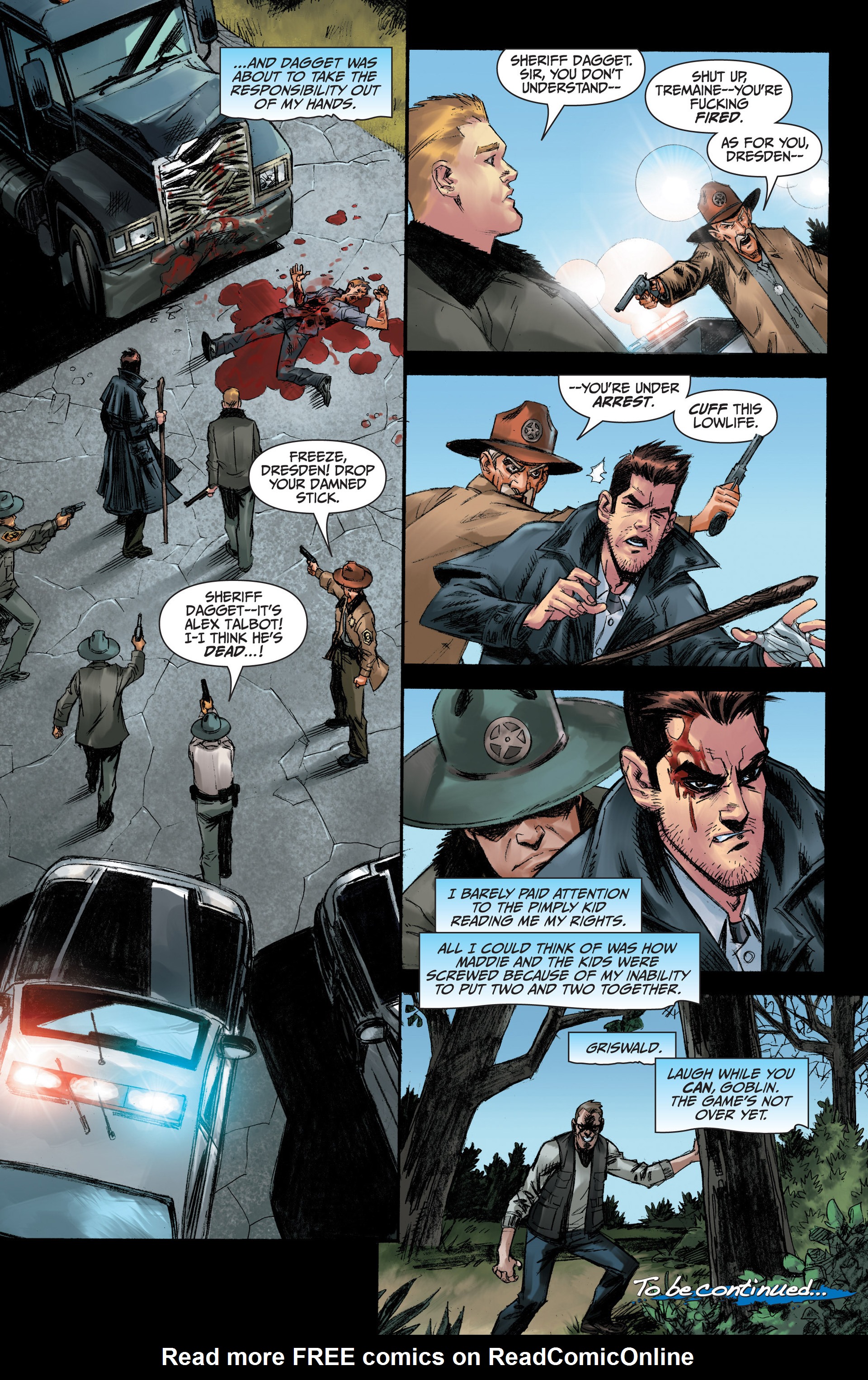 Read online Jim Butcher's The Dresden Files: Ghoul Goblin comic -  Issue #4 - 24