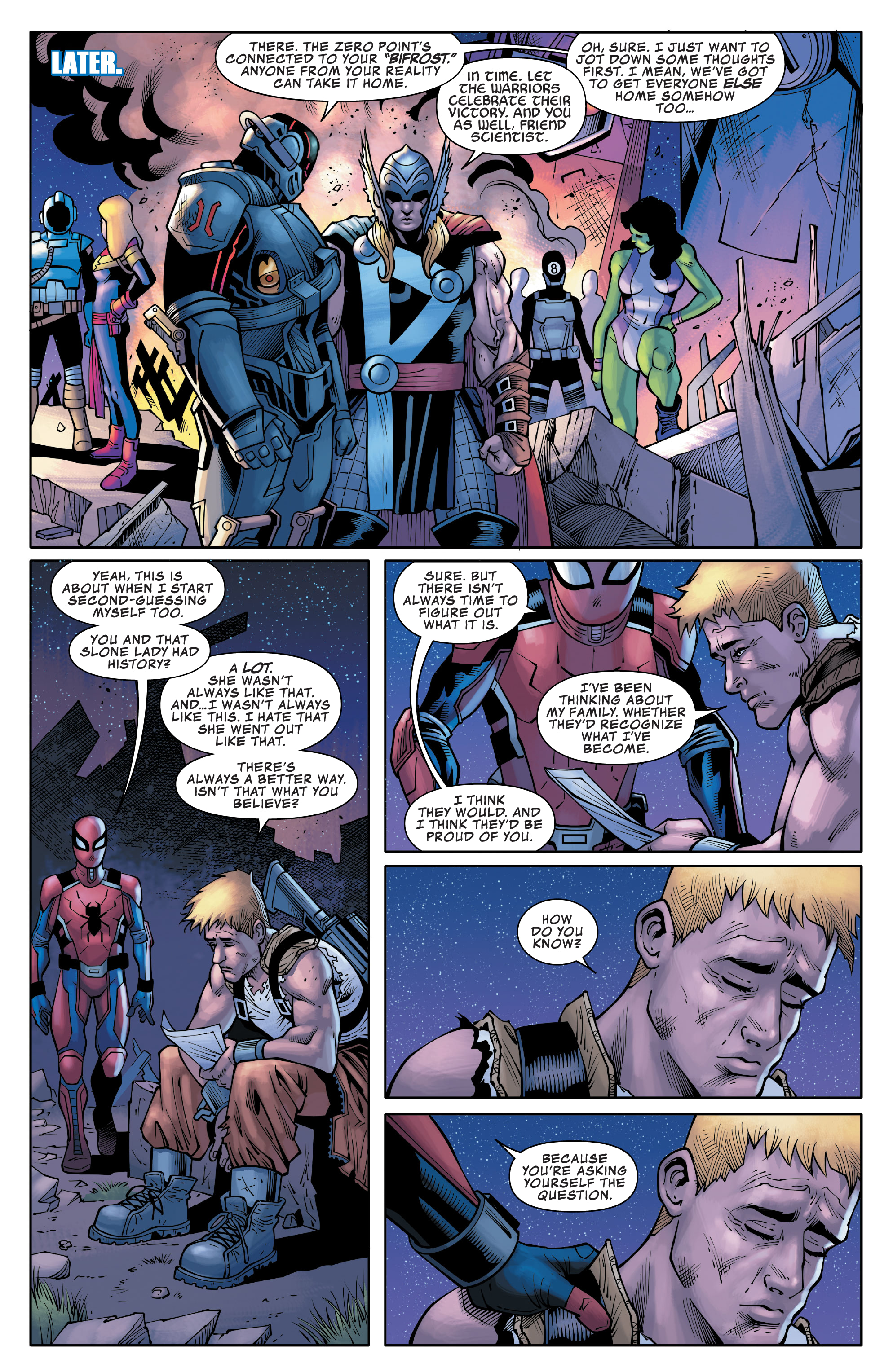 Read online Fortnite X Marvel: Zero War comic -  Issue #5 - 30
