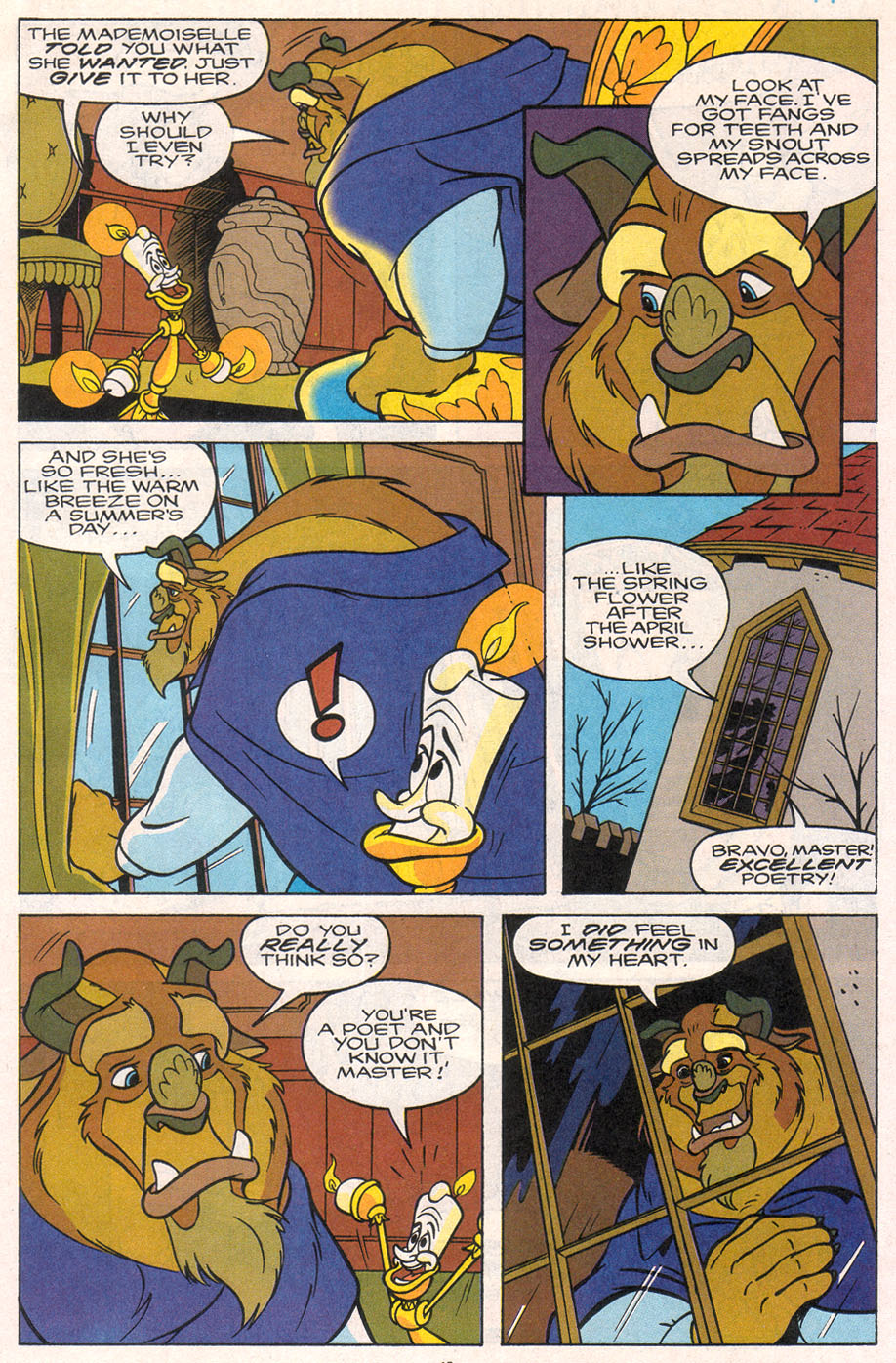 Read online Disney's Beauty and the Beast comic -  Issue #6 - 21