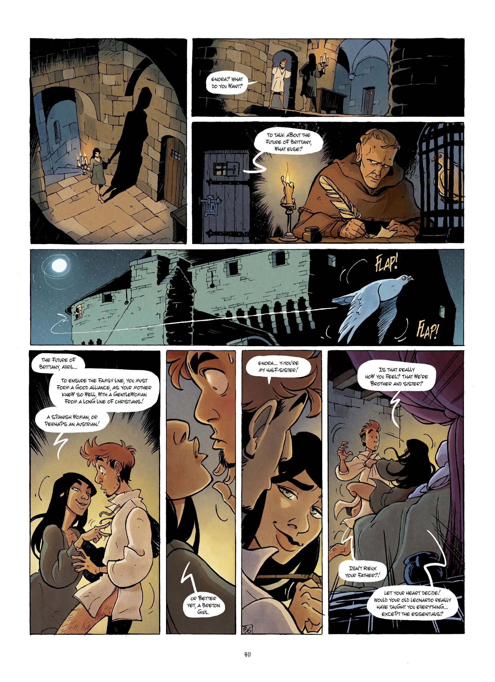 Read online Cinq Avril: The Heir of da Vinci comic -  Issue # Full - 42