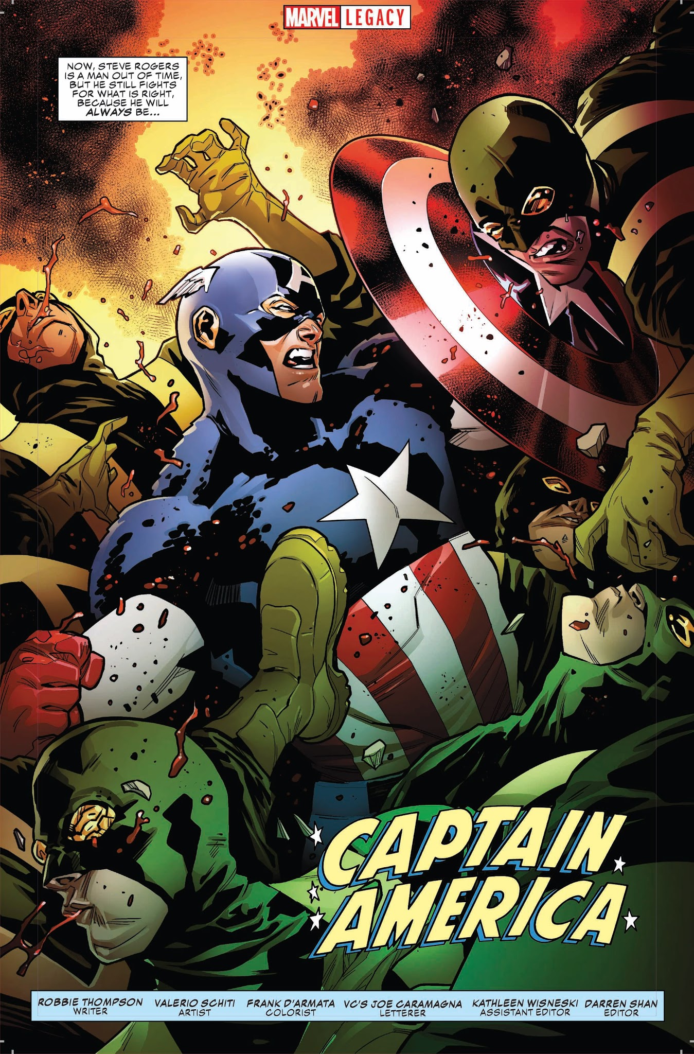 Read online Captain America (2017) comic -  Issue # _Marvel Legacy Primer Pages - 4