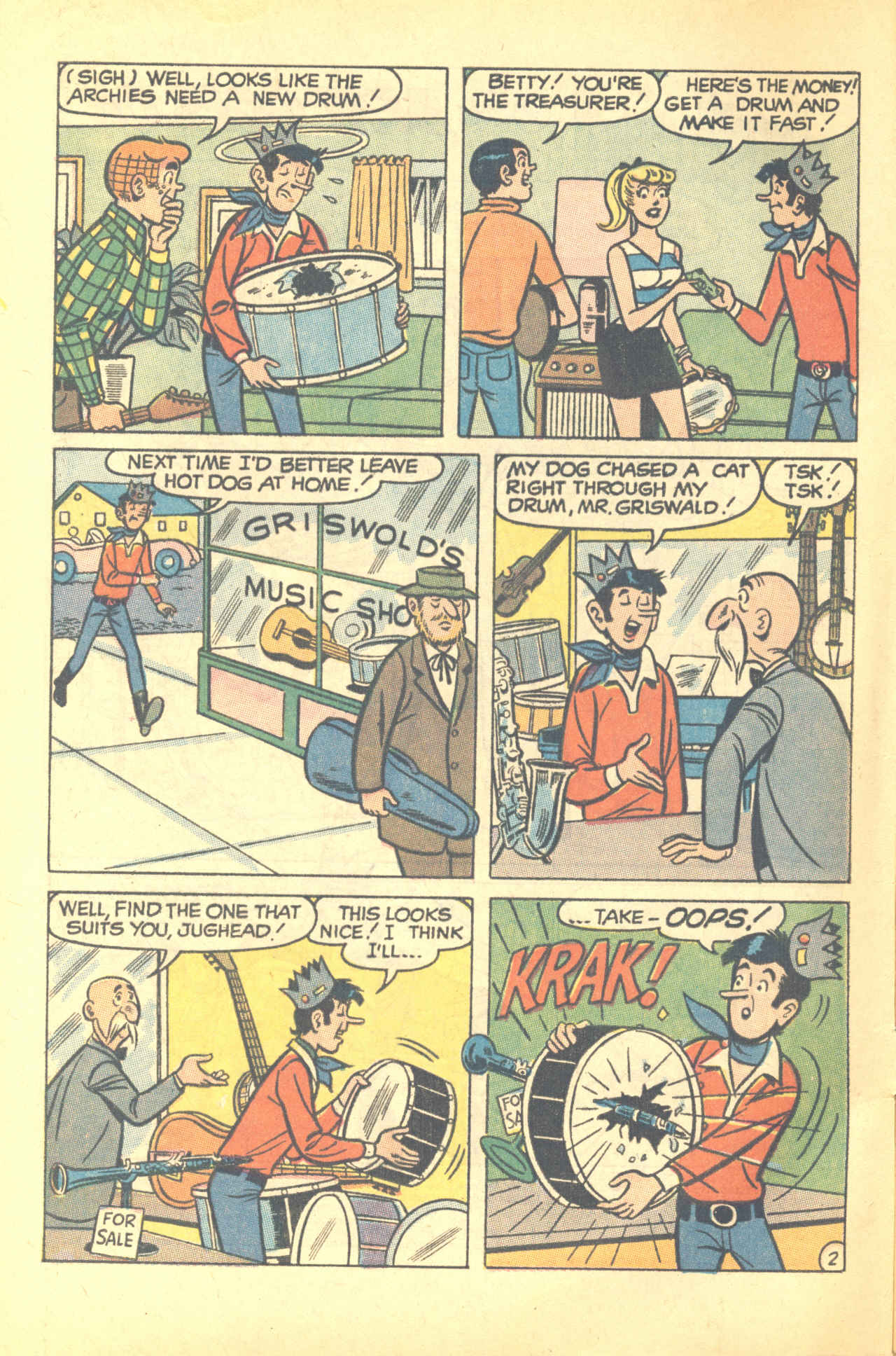 Read online Jughead (1965) comic -  Issue #176 - 4