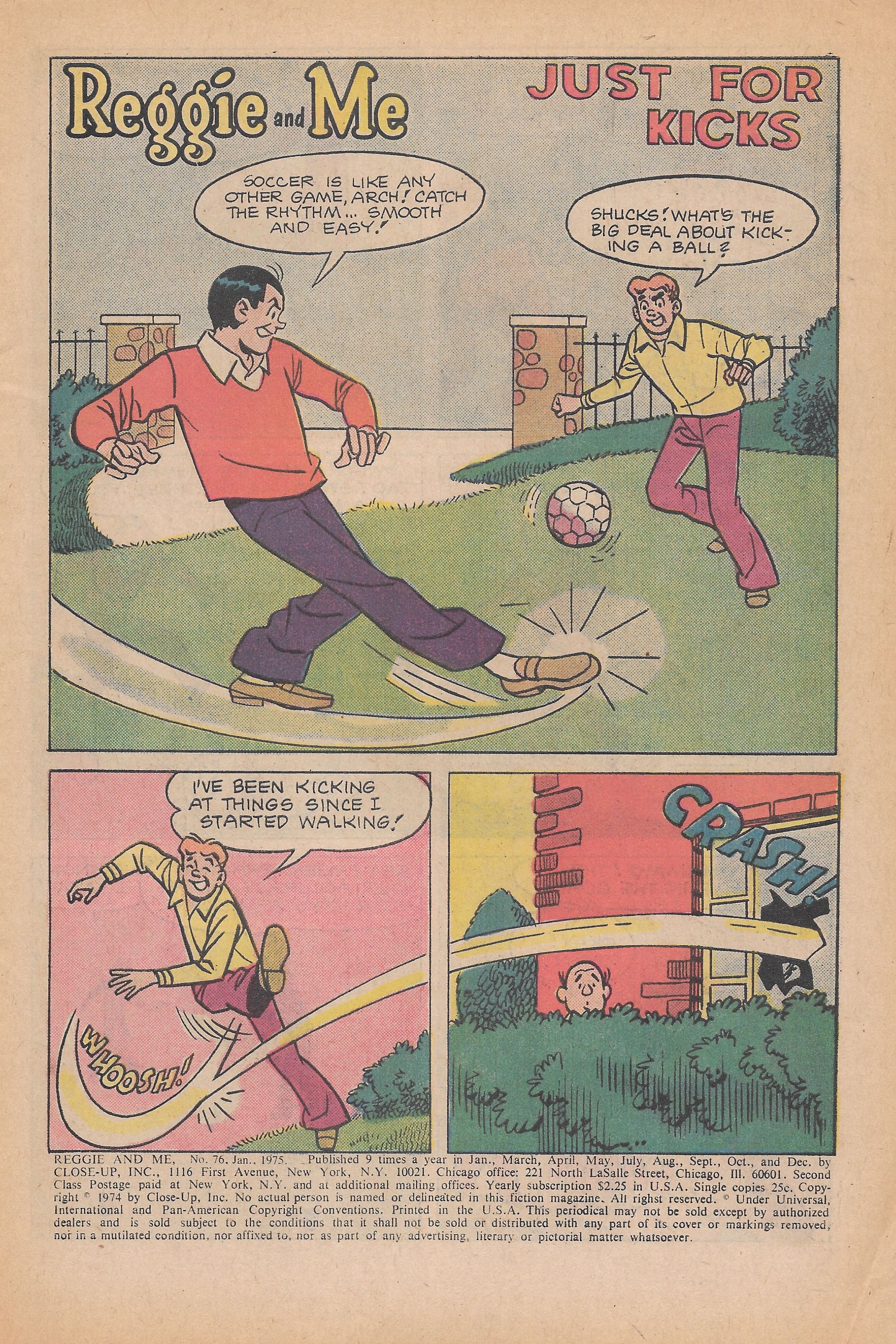 Read online Reggie and Me (1966) comic -  Issue #76 - 3