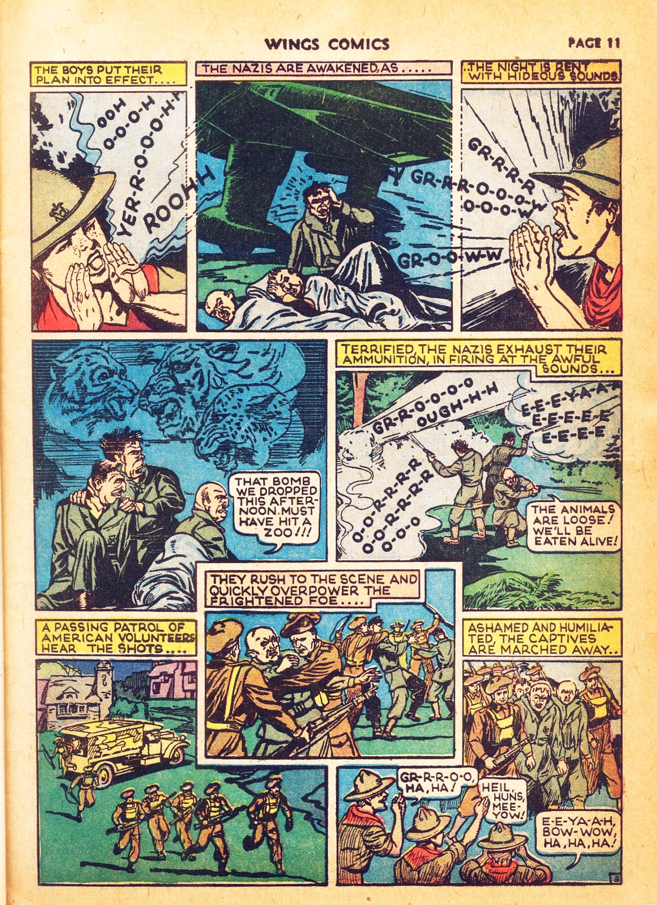 Read online Wings Comics comic -  Issue #4 - 13