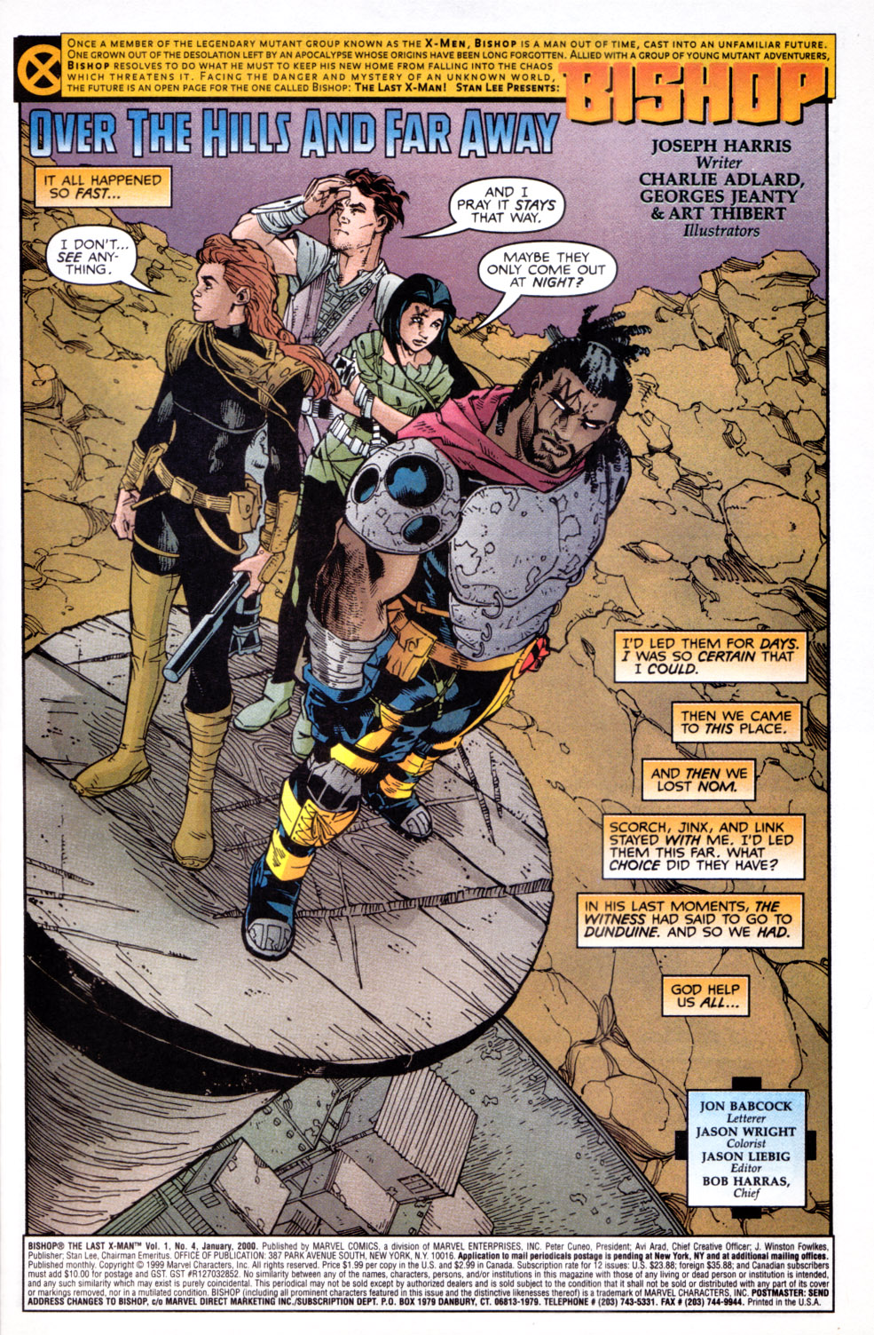 Read online Bishop: The Last X-Man comic -  Issue #4 - 2