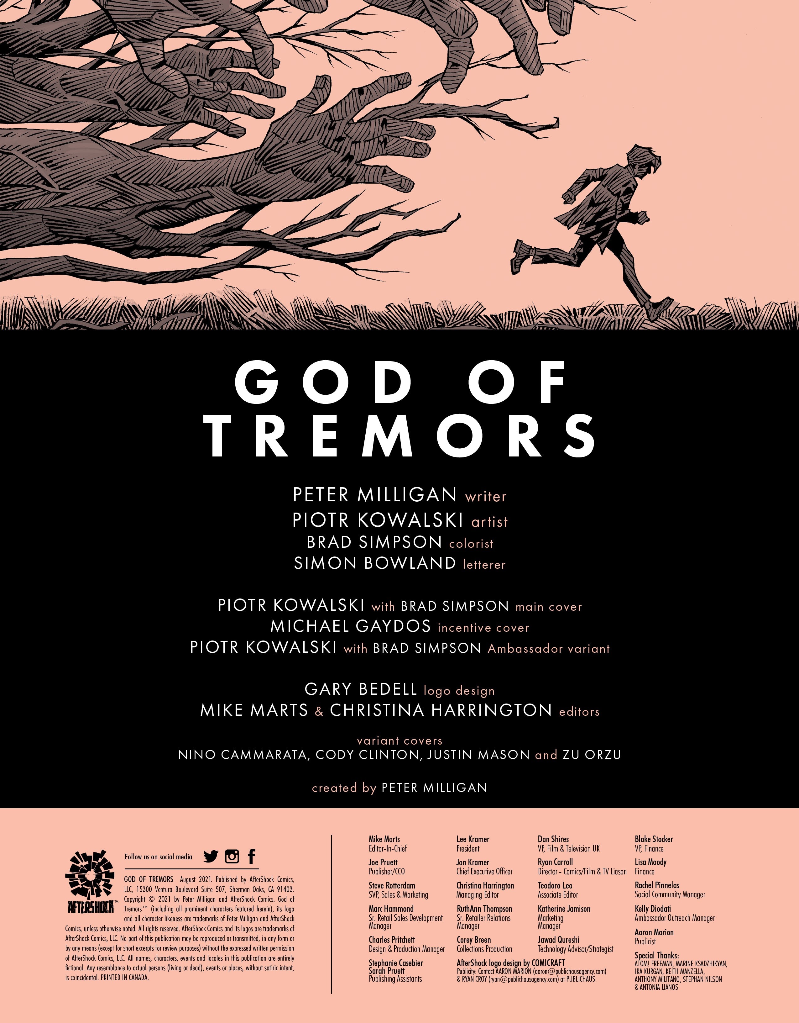 Read online GOD OF TREMORS comic -  Issue # Full - 2