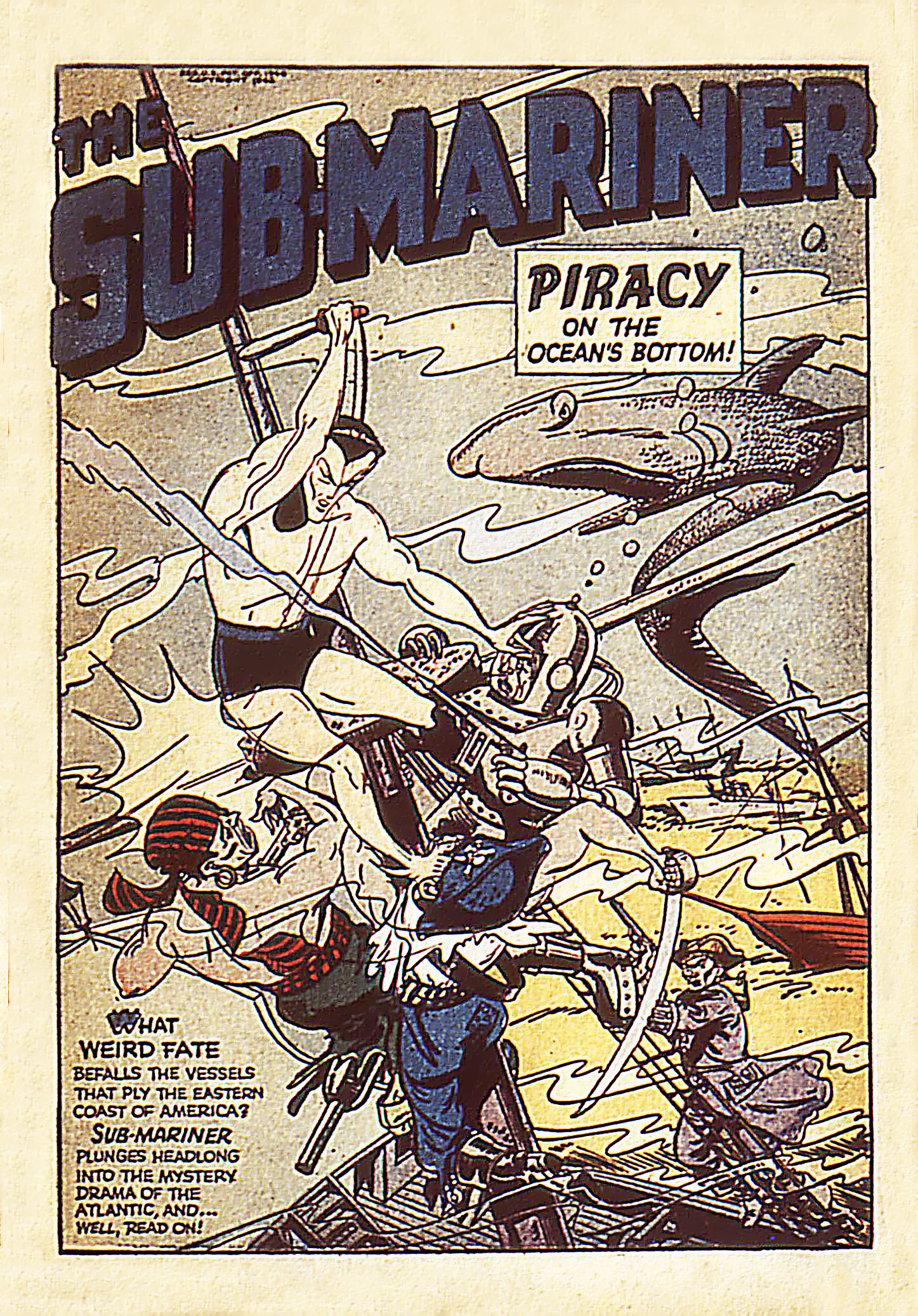 Read online Sub-Mariner Comics comic -  Issue #7 - 3
