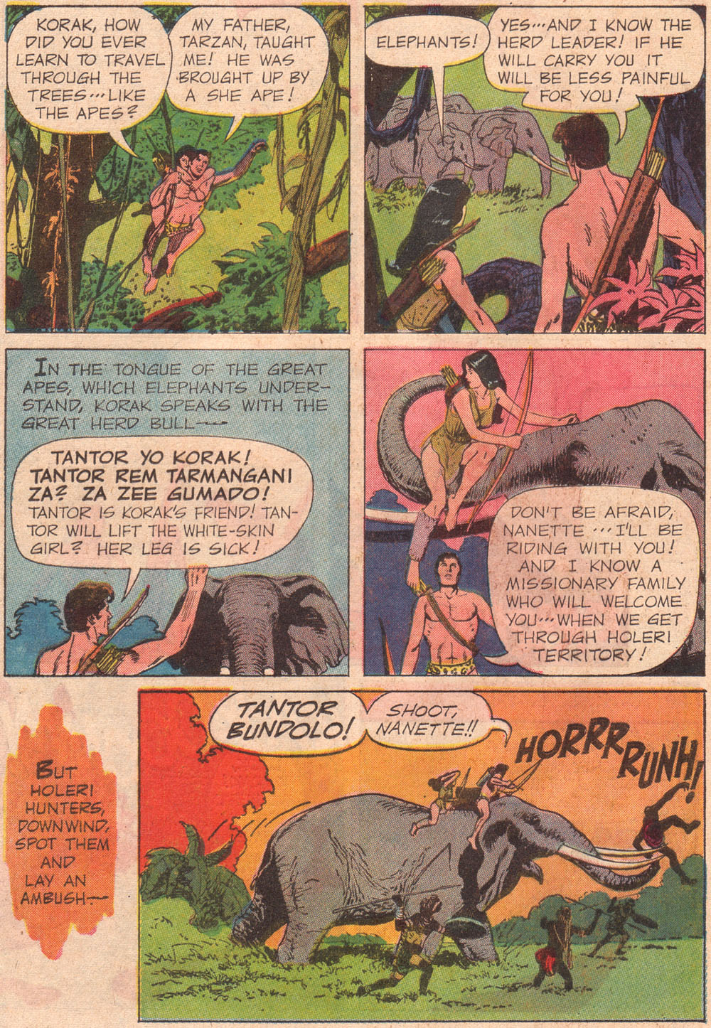 Read online Korak, Son of Tarzan (1964) comic -  Issue #13 - 28