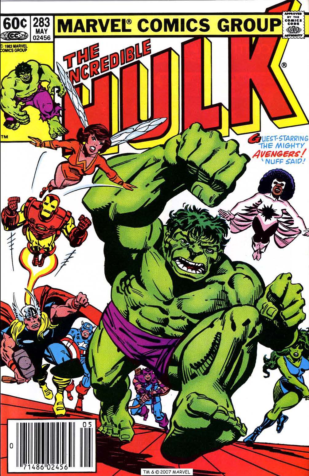Read online The Incredible Hulk (1968) comic -  Issue #283 - 1