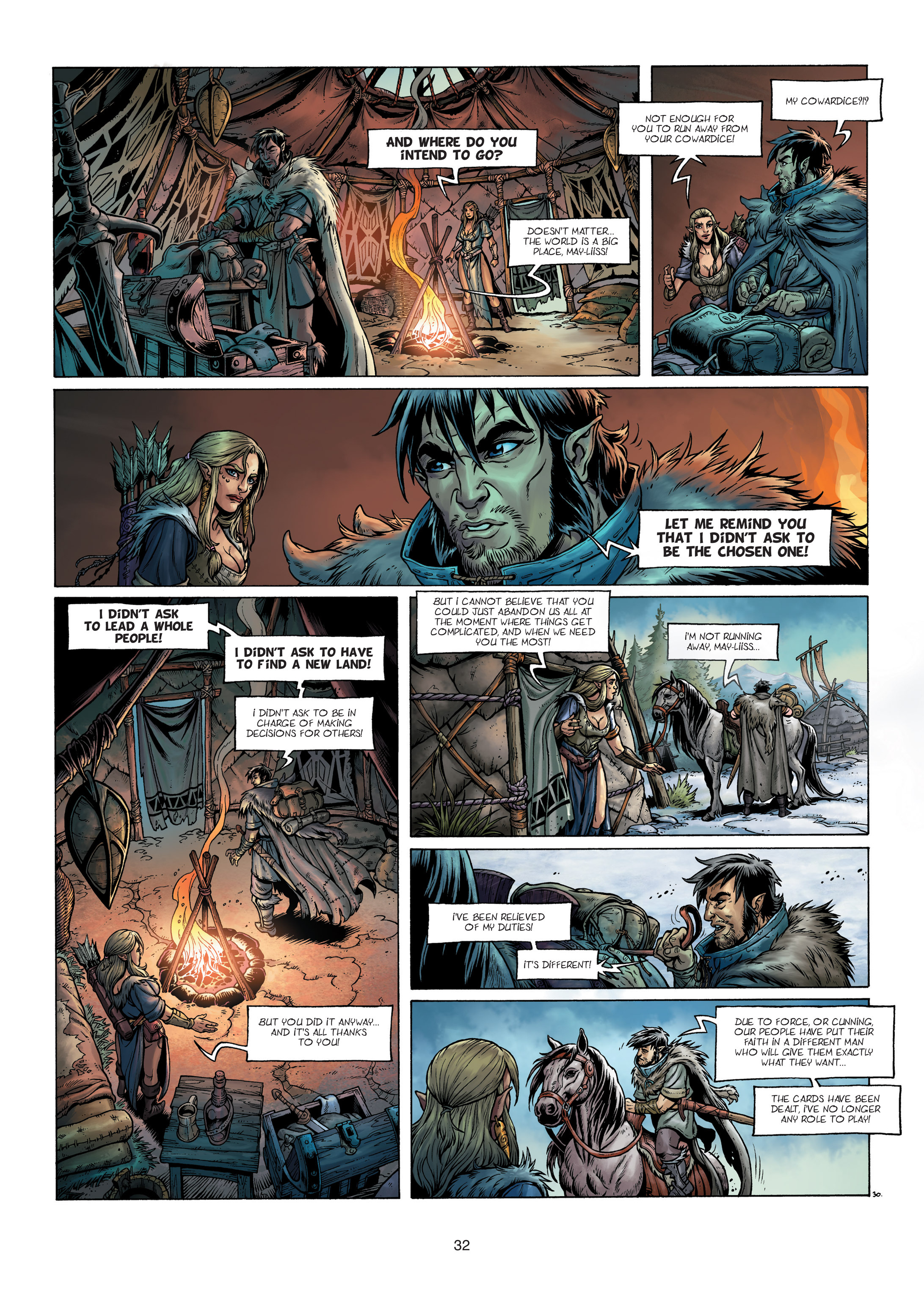 Read online Elves comic -  Issue #4 - 31