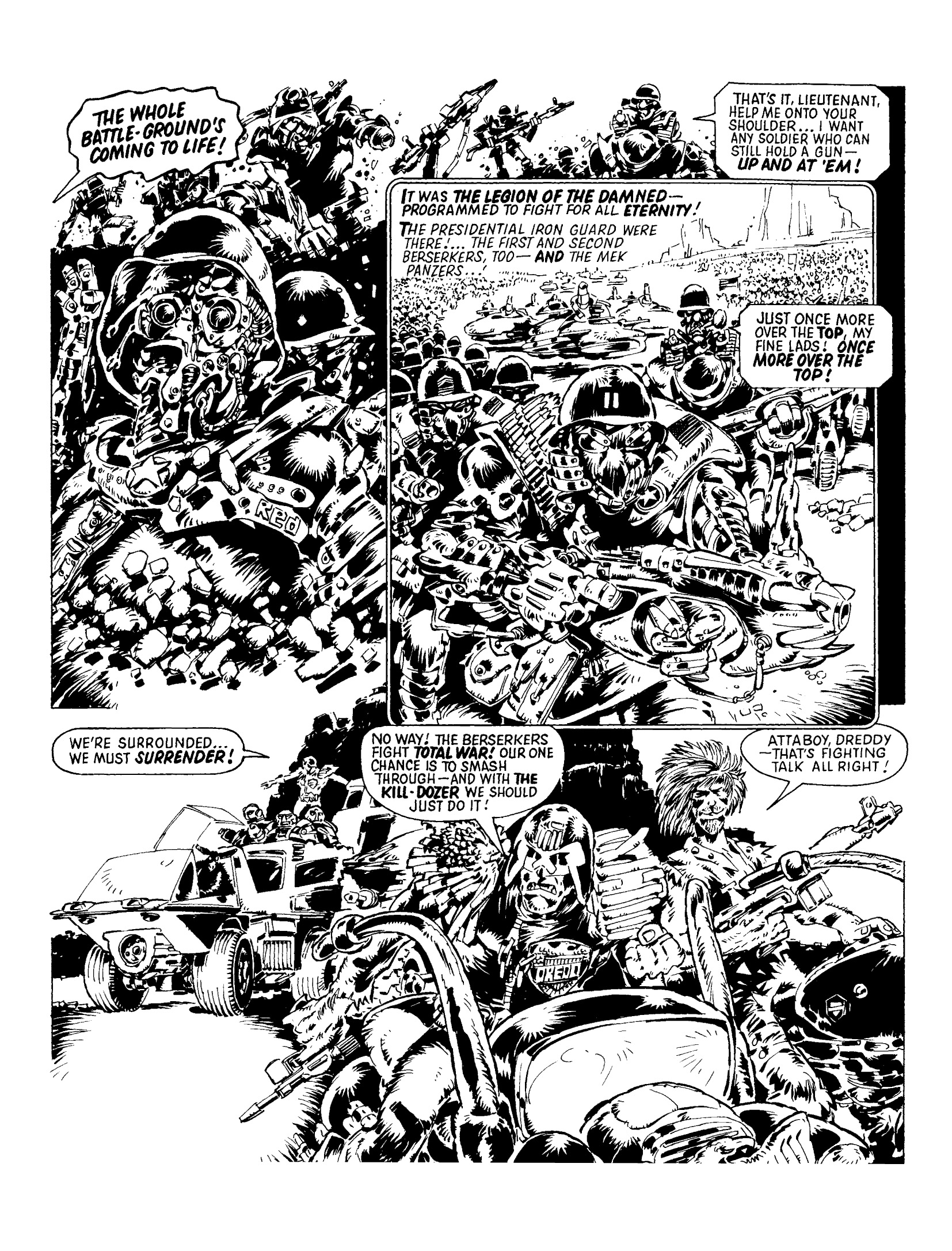 Read online Judge Dredd: The Cursed Earth Uncensored comic -  Issue # TPB - 154