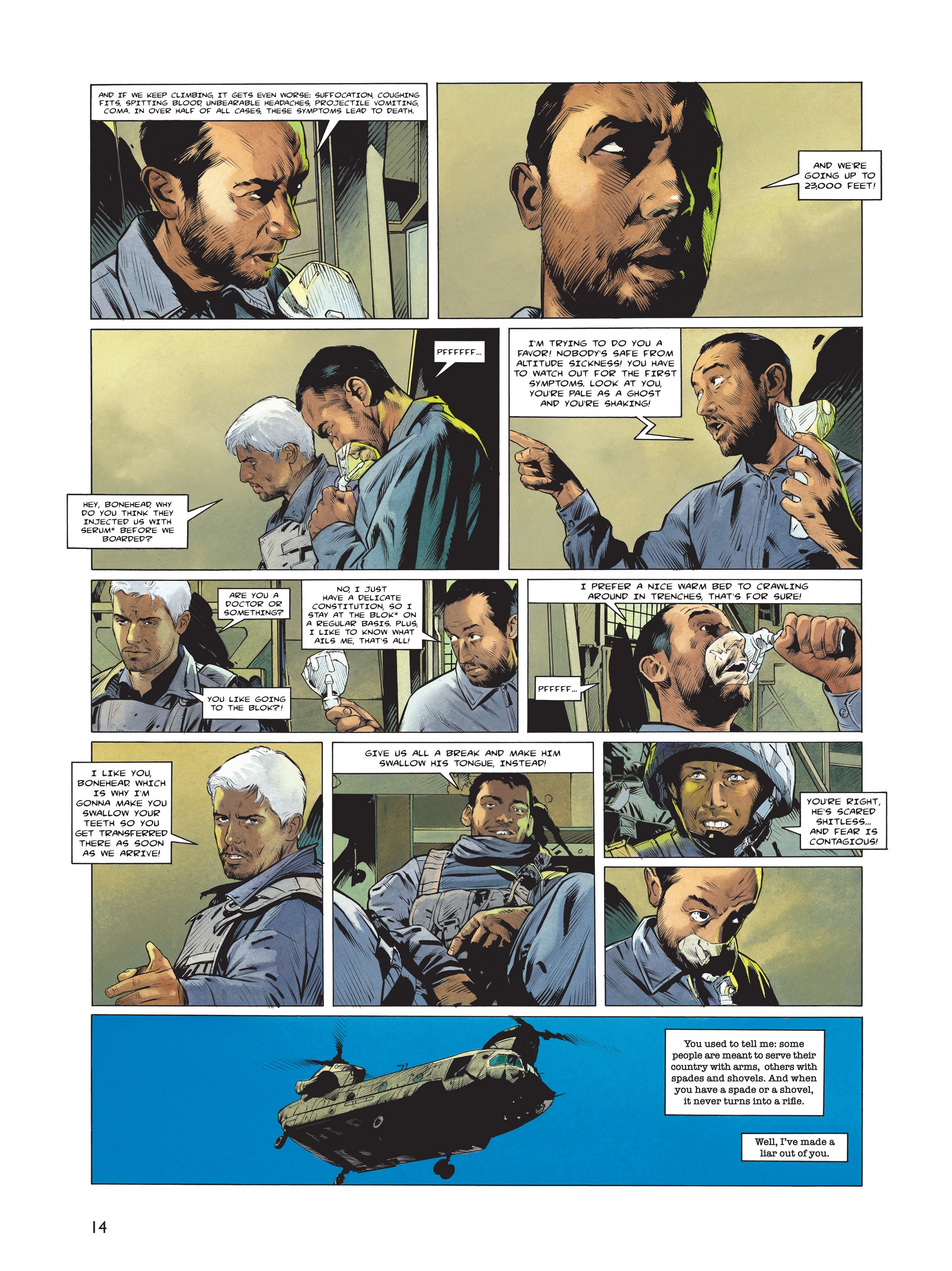 Read online Bunker comic -  Issue #1 - 16