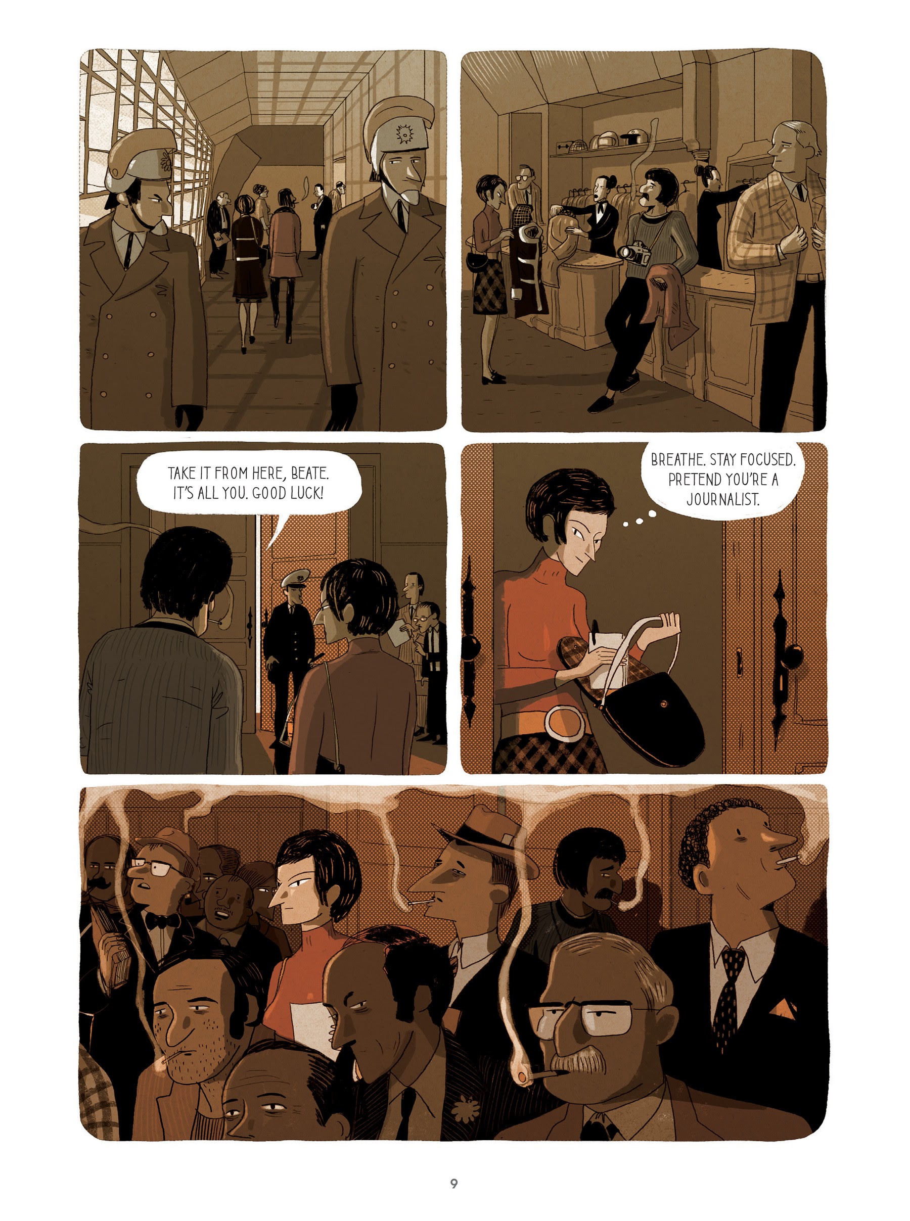Read online For Justice: The Serge & Beate Klarsfeld Story comic -  Issue # TPB (Part 1) - 10