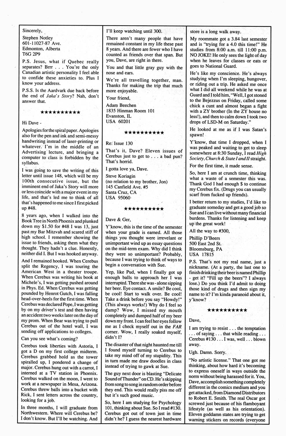 Cerebus issue 136 - Page 23