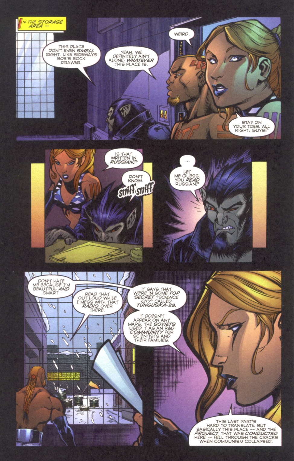 Read online DV8 comic -  Issue #8 - 9