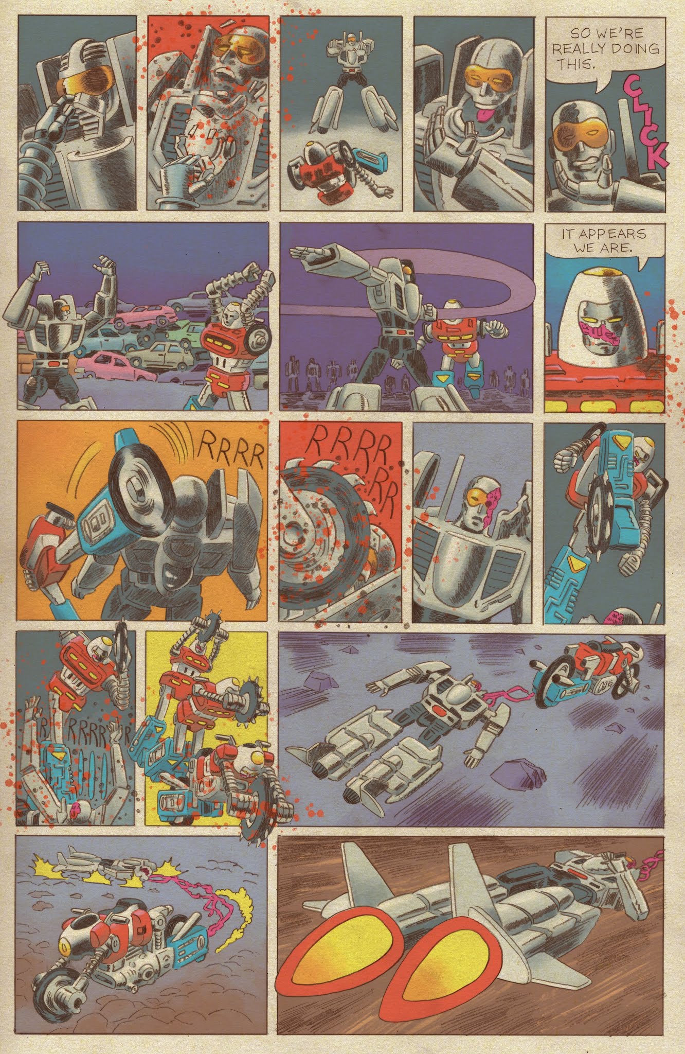 Read online Go-Bots comic -  Issue #2 - 21