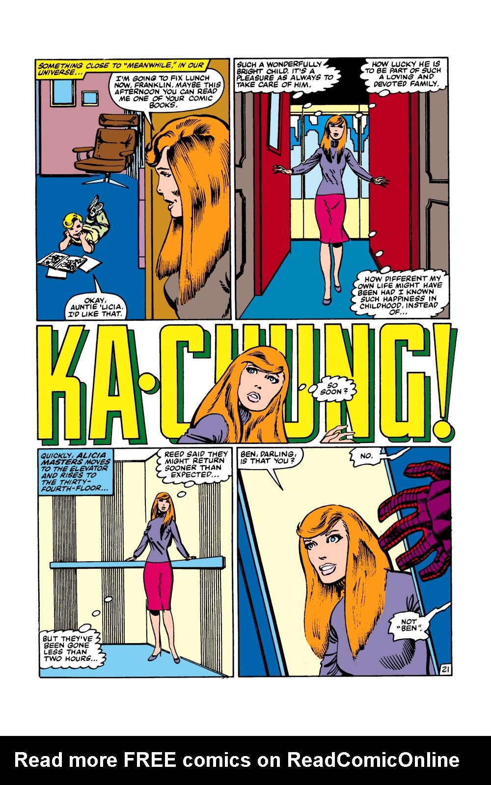 Read online Fantastic Four (1961) comic -  Issue #251 - 21