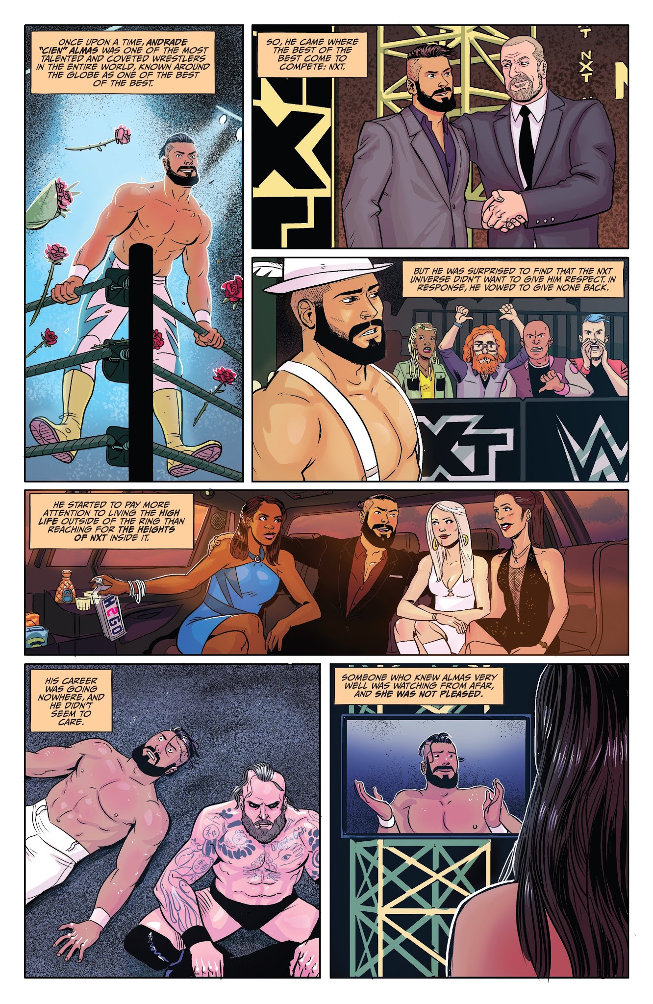Read online WWE comic -  Issue #23 - 22