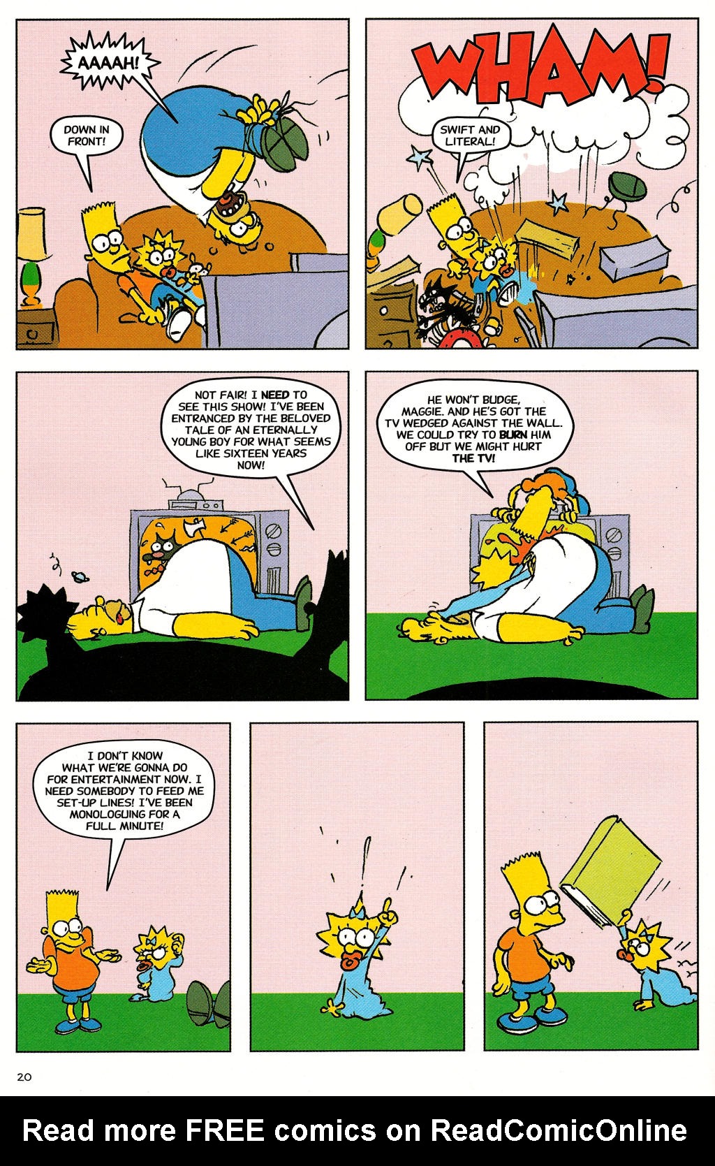 Read online Treehouse of Horror comic -  Issue #12 - 21