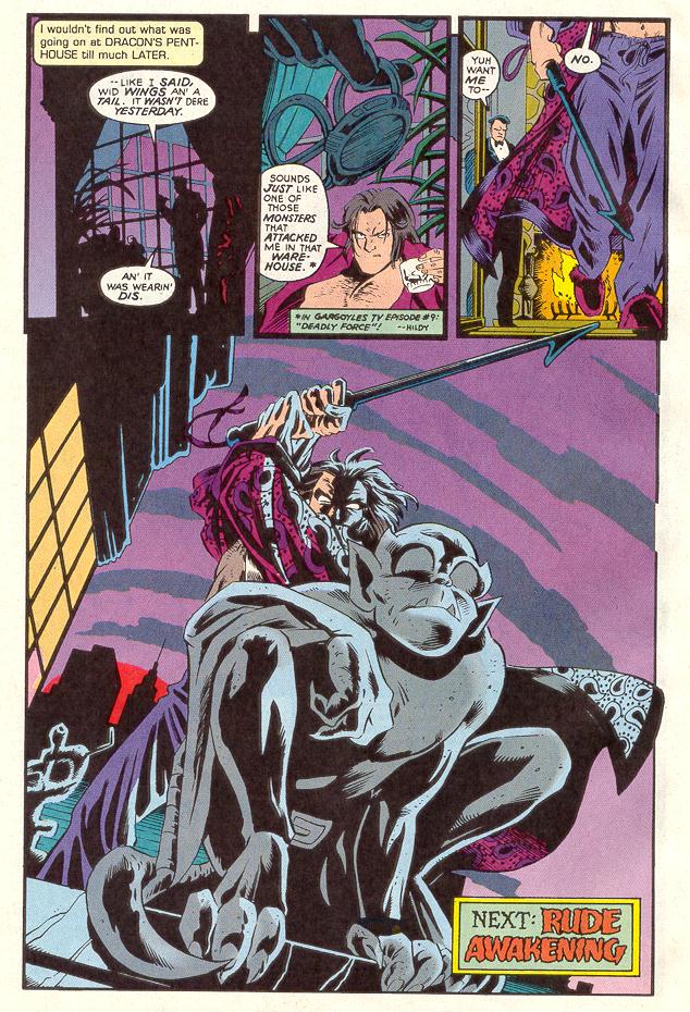 Read online Gargoyles (1995) comic -  Issue #2 - Always Darkest Before the Dawn - 22