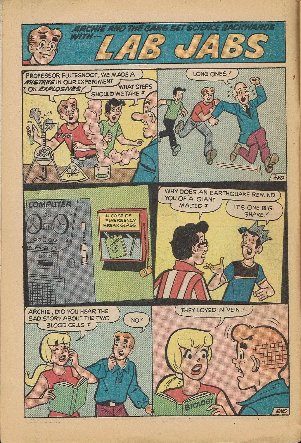 Read online Archie's Joke Book Magazine comic -  Issue #179 - 6