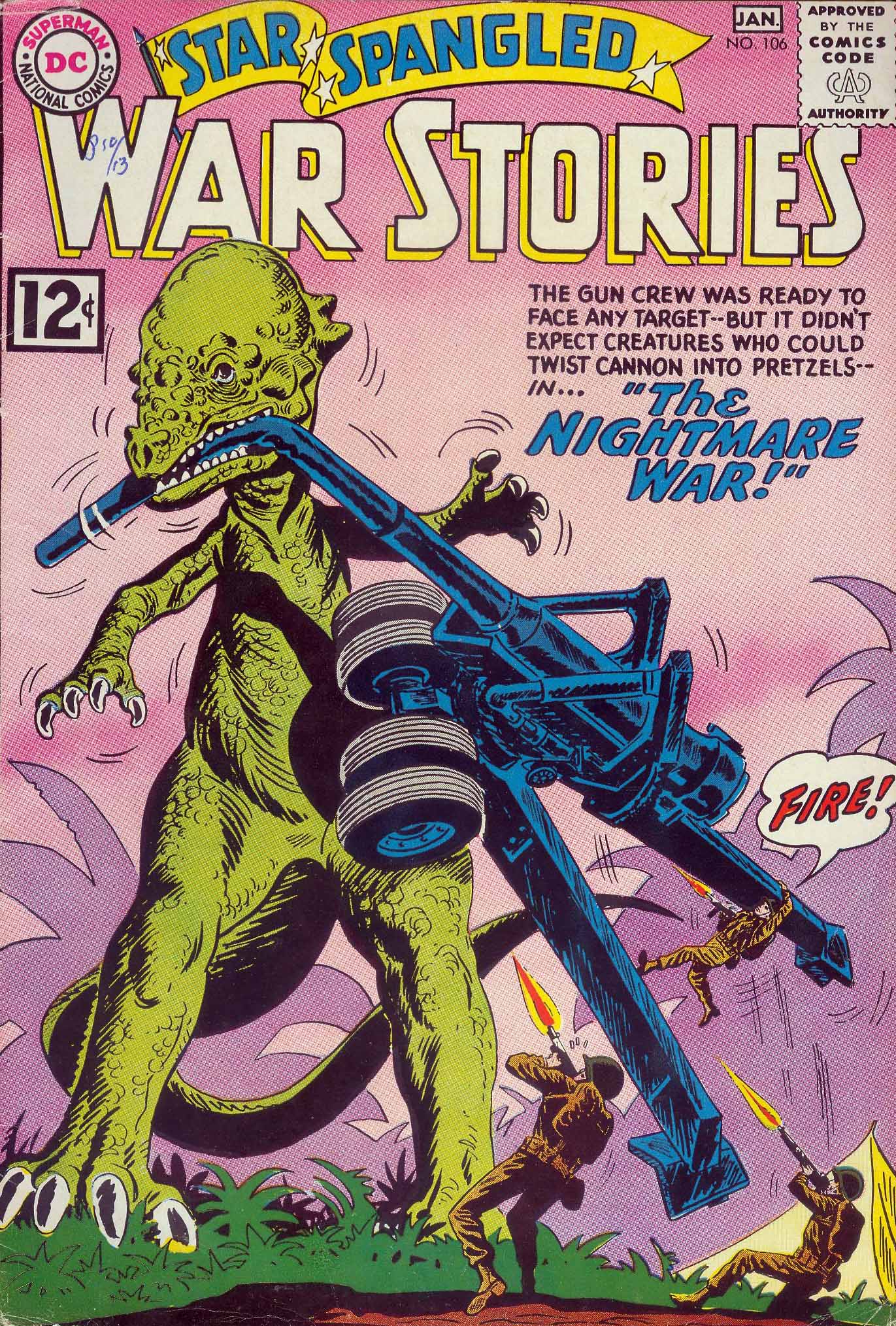 Read online Star Spangled War Stories (1952) comic -  Issue #106 - 1