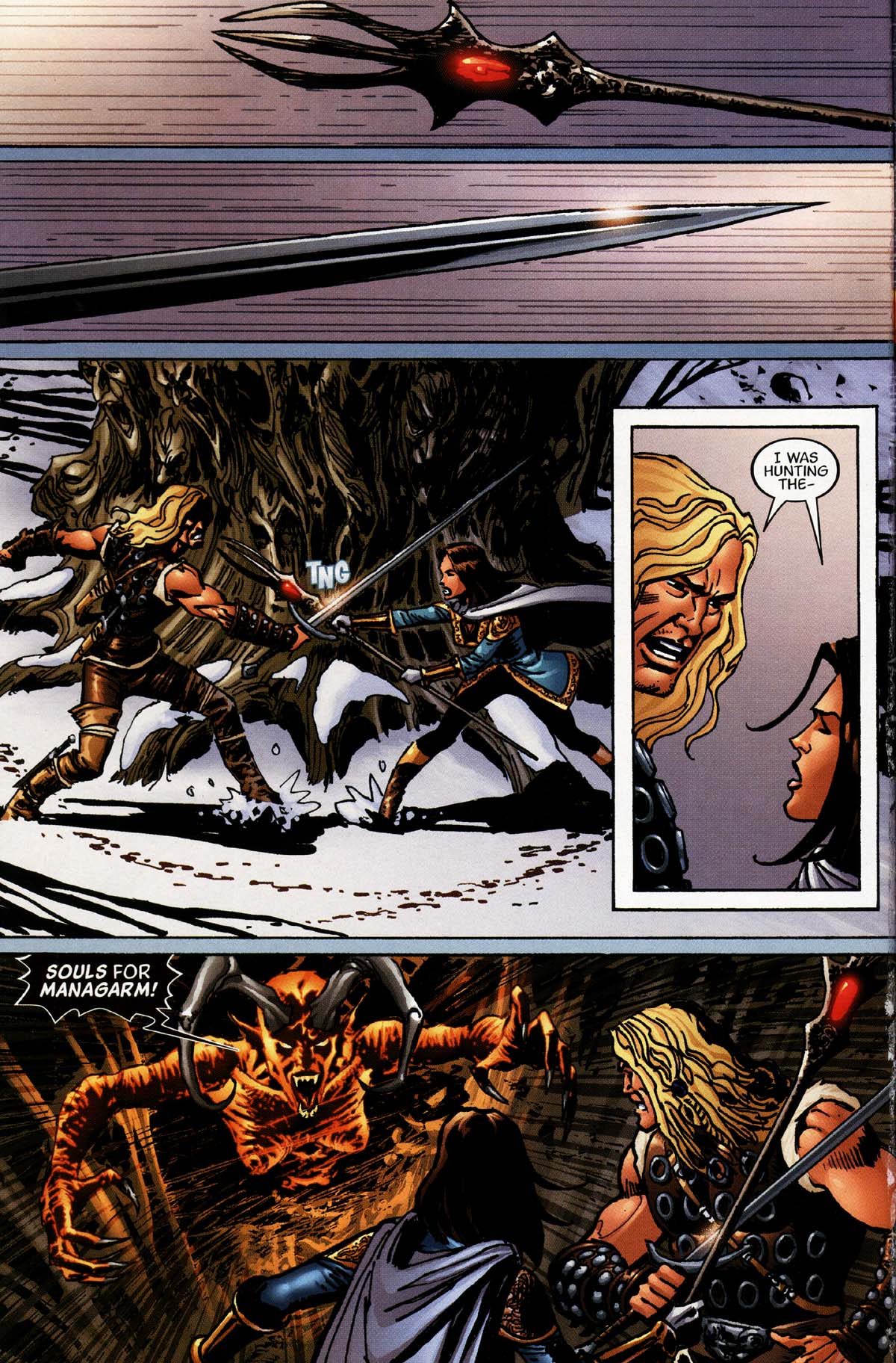 Read online R.A. Salvatore's DemonWars: Trial By Fire comic -  Issue #2 - 8