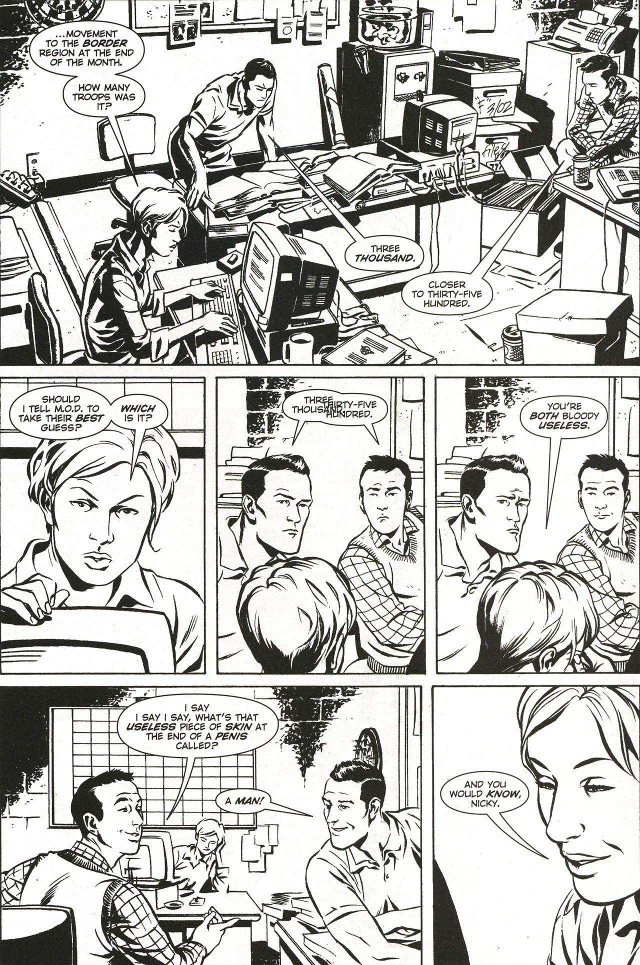 Read online Queen & Country comic -  Issue #30 - 9