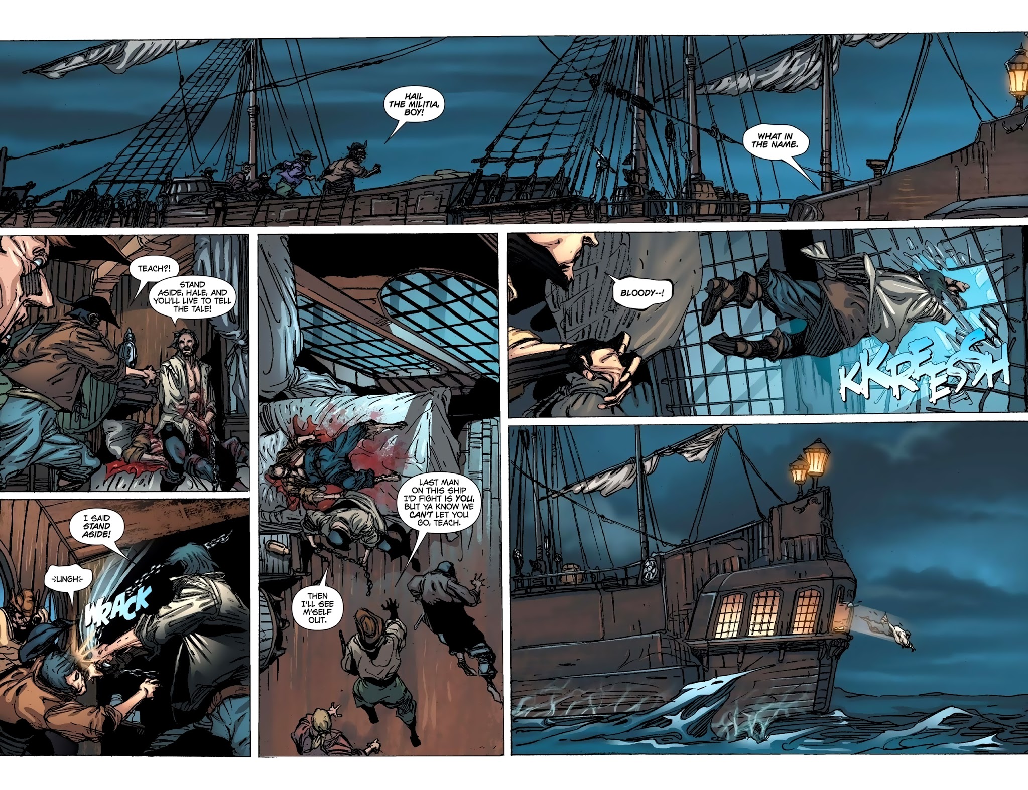 Read online Blackbeard: Legend of the Pyrate King comic -  Issue #2 - 4