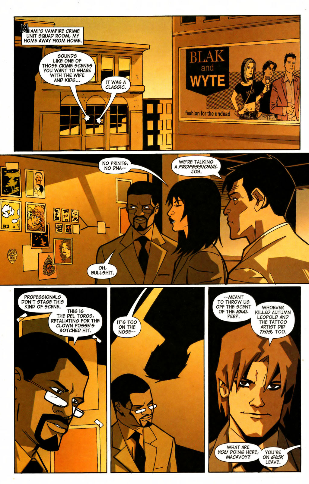 Read online Bite Club: Vampire Crime Unit comic -  Issue #4 - 16