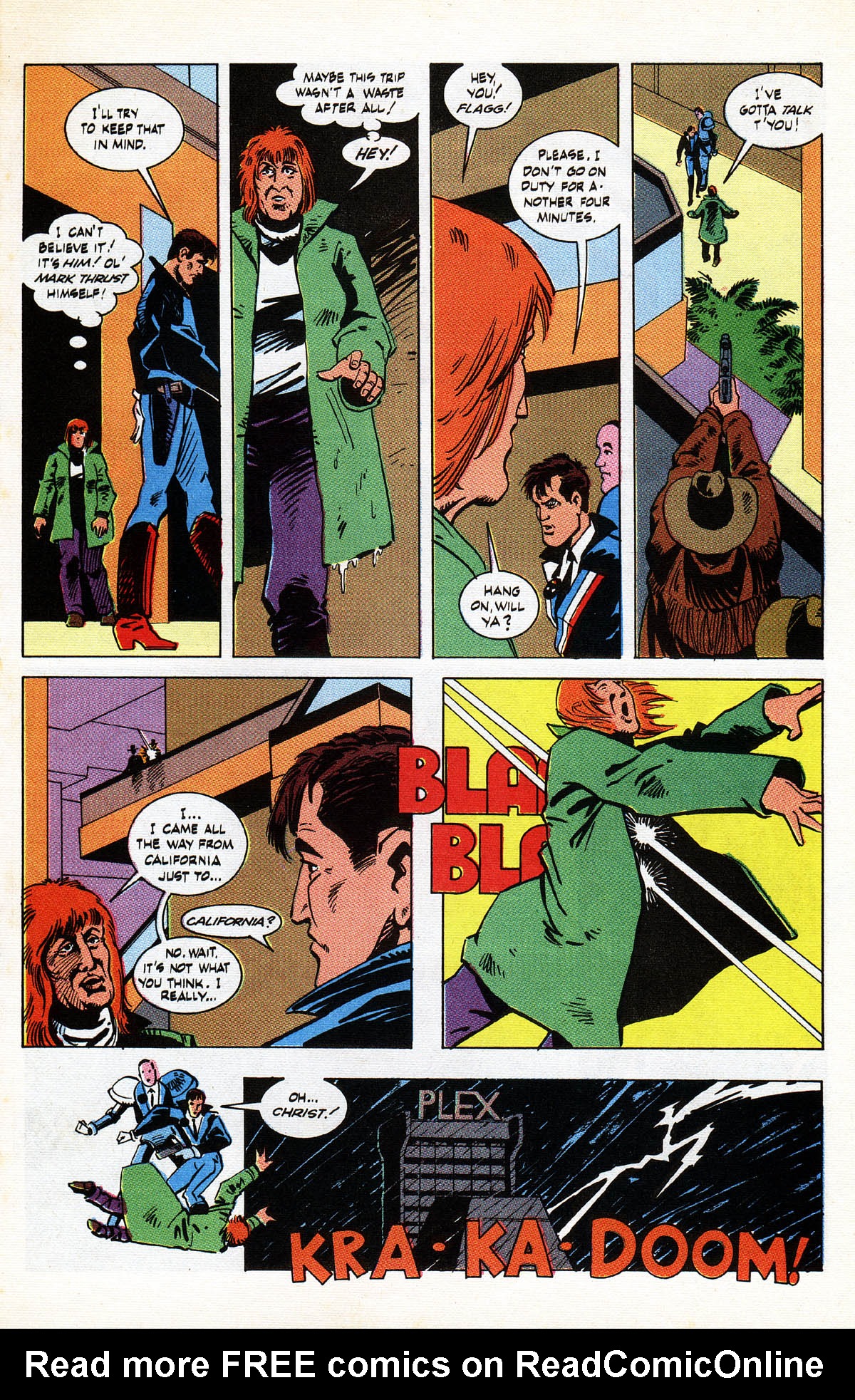 Read online American Flagg! comic -  Issue #38 - 17