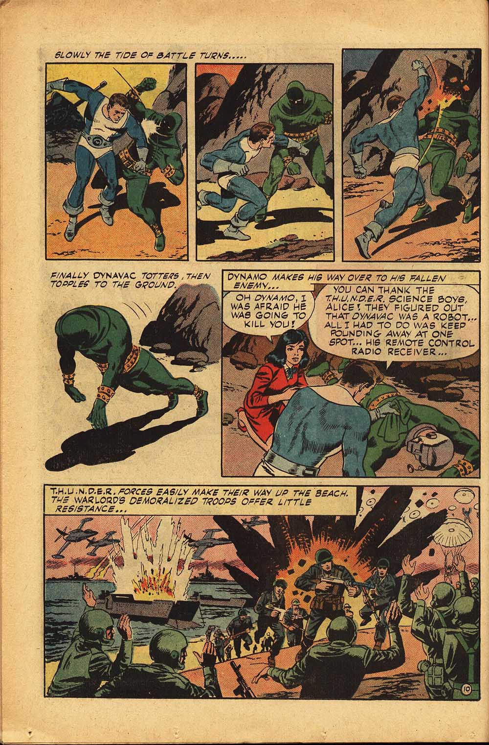 Read online T.H.U.N.D.E.R. Agents (1965) comic -  Issue #2 - 44
