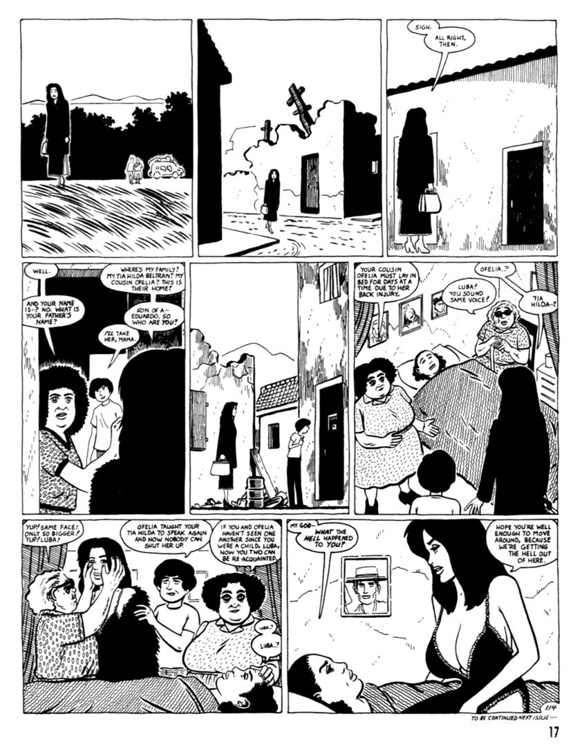 Read online Love and Rockets (1982) comic -  Issue #38 - 19
