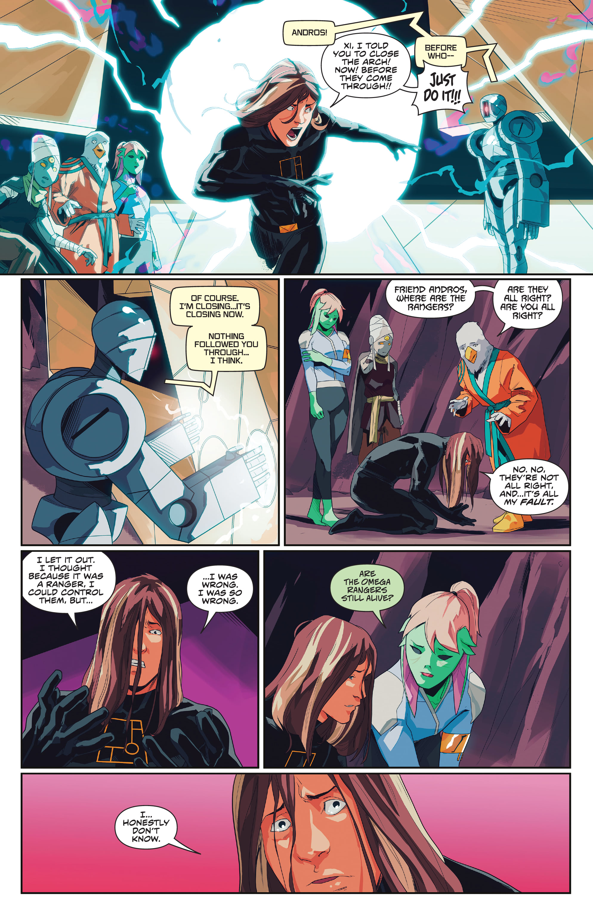 Read online Power Rangers comic -  Issue #22 - 22
