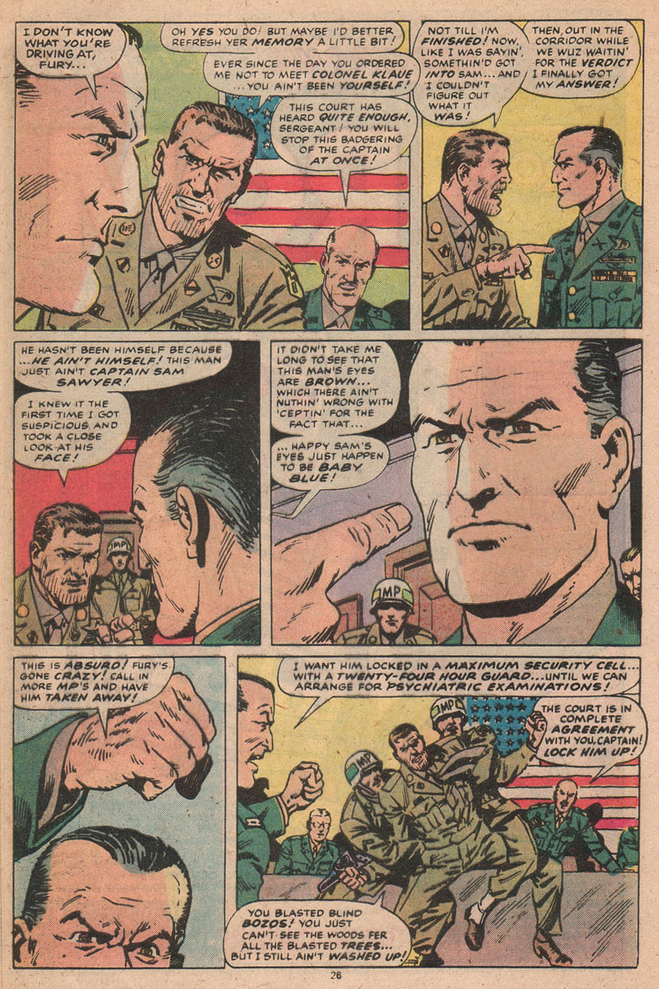Read online Sgt. Fury comic -  Issue #156 - 27