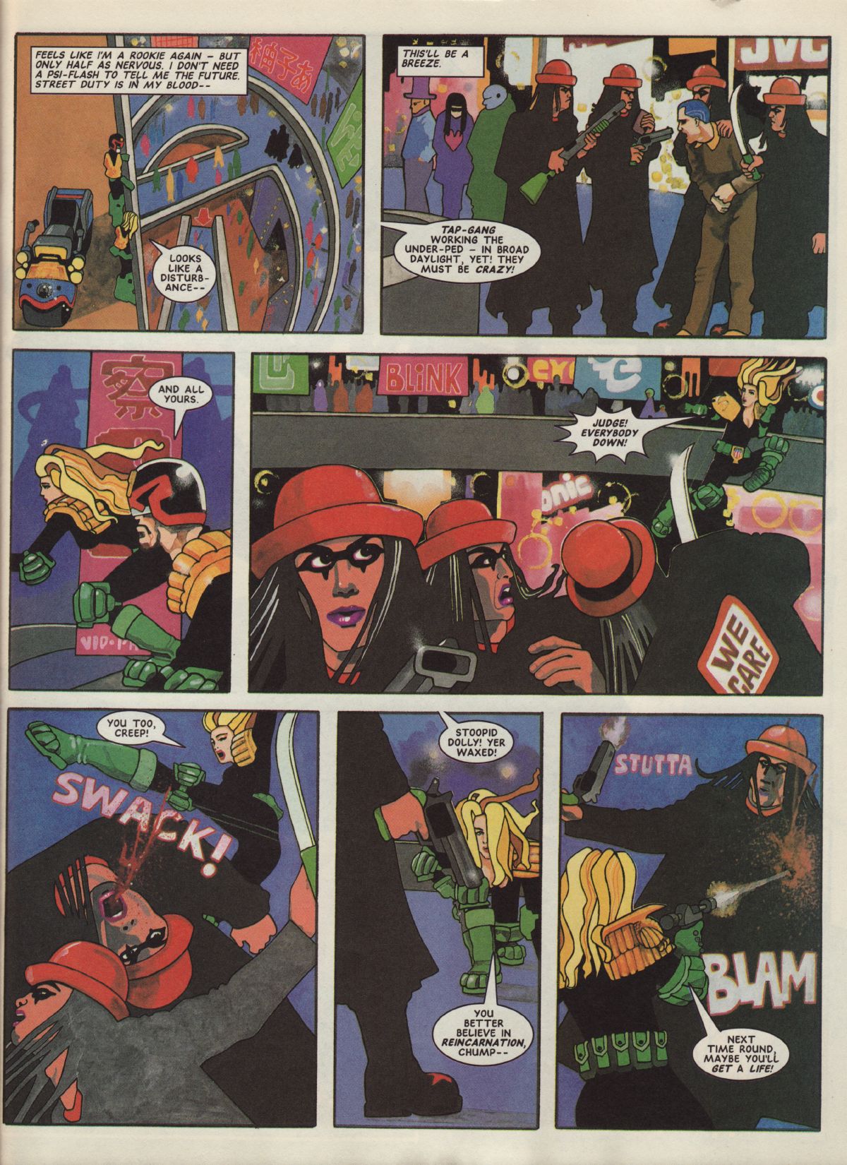 Read online Judge Dredd: The Megazine (vol. 2) comic -  Issue #74 - 46