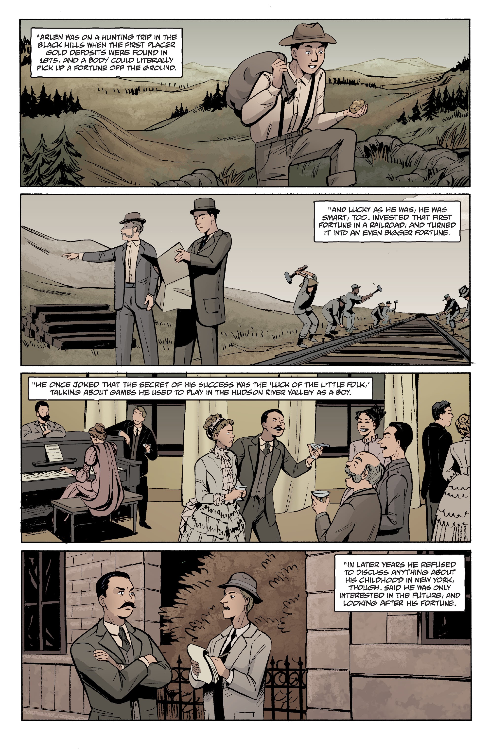 Read online The House of Lost Horizons: A Sarah Jewell Mystery comic -  Issue #2 - 6