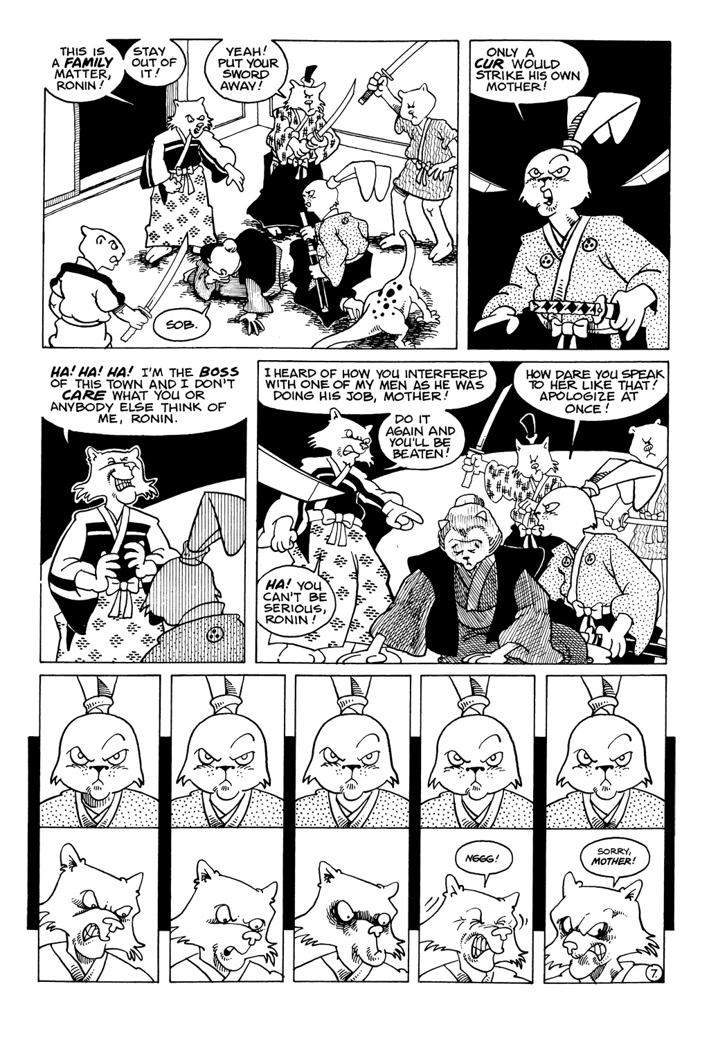 Read online Usagi Yojimbo (1987) comic -  Issue #8 - 9