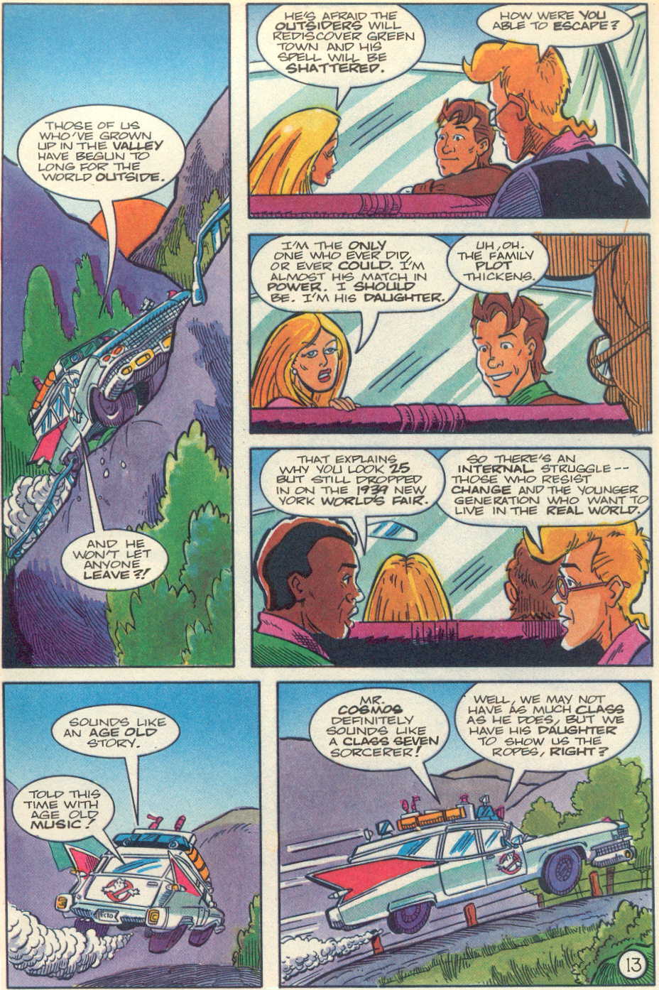 Read online Real Ghostbusters comic -  Issue #24 - 17