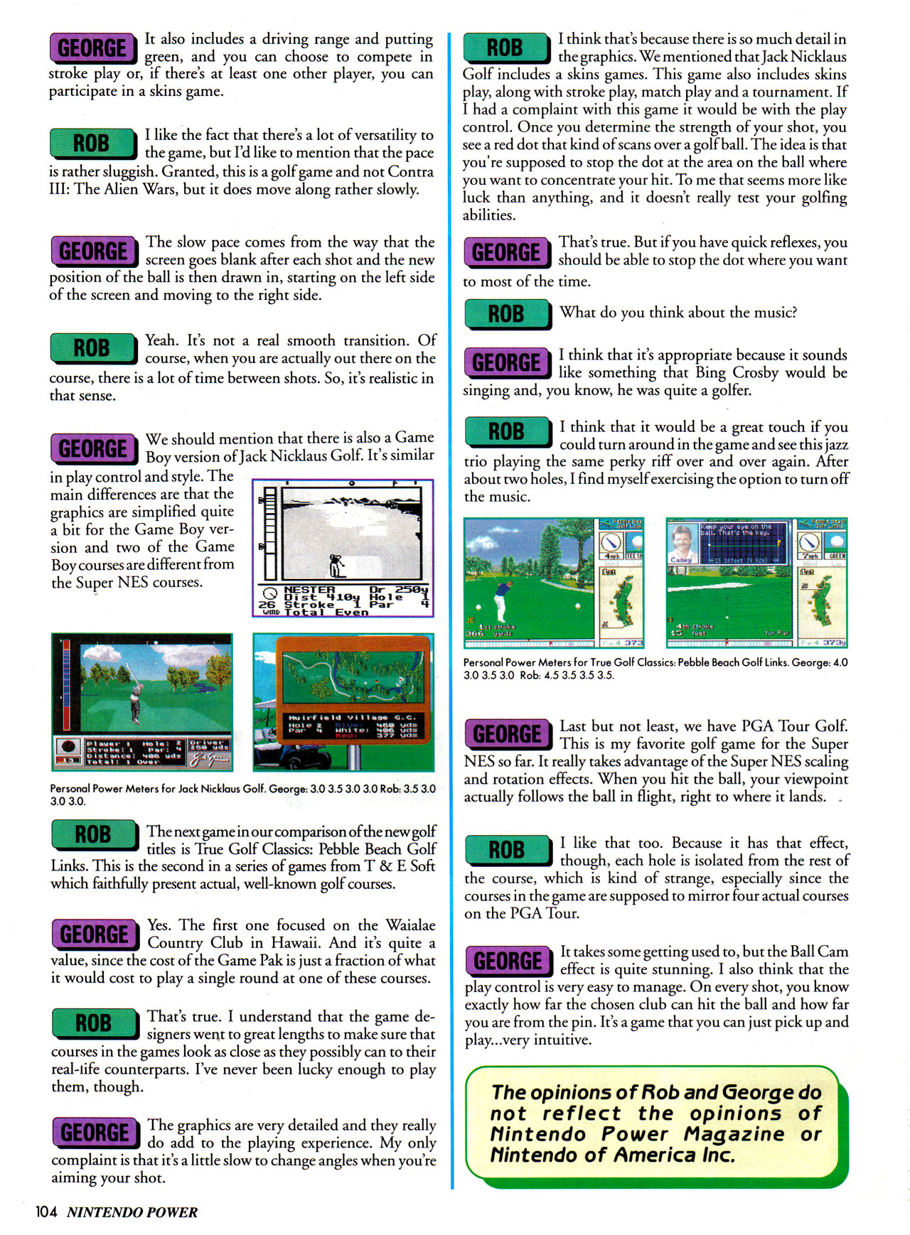 Read online Nintendo Power comic -  Issue #36 - 113
