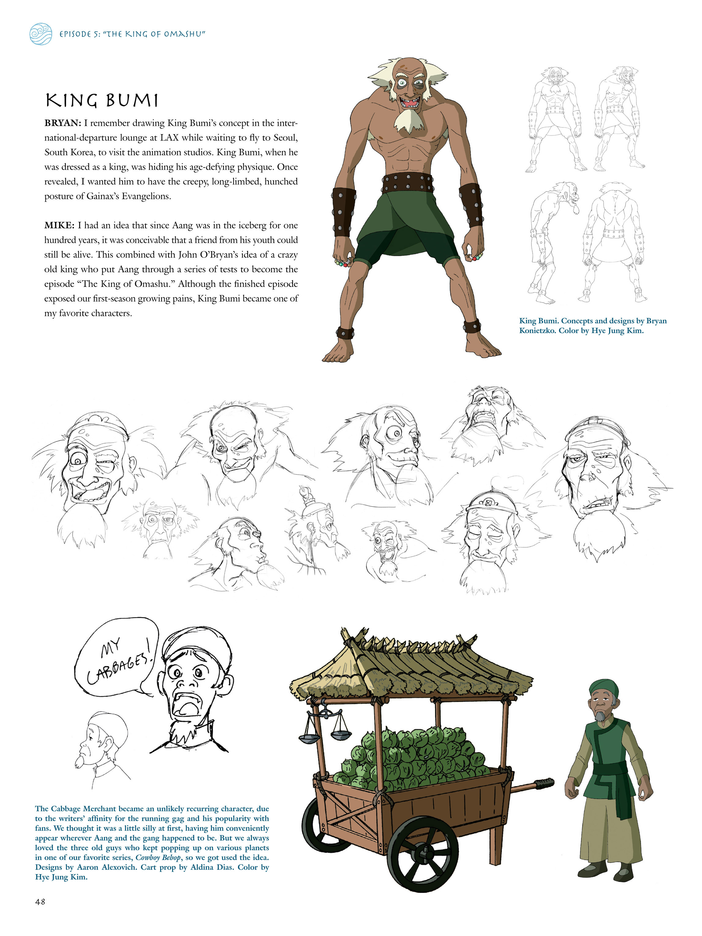 Read online Avatar: The Last Airbender - The Art of the Animated Series comic -  Issue # TPB (Part 1) - 49