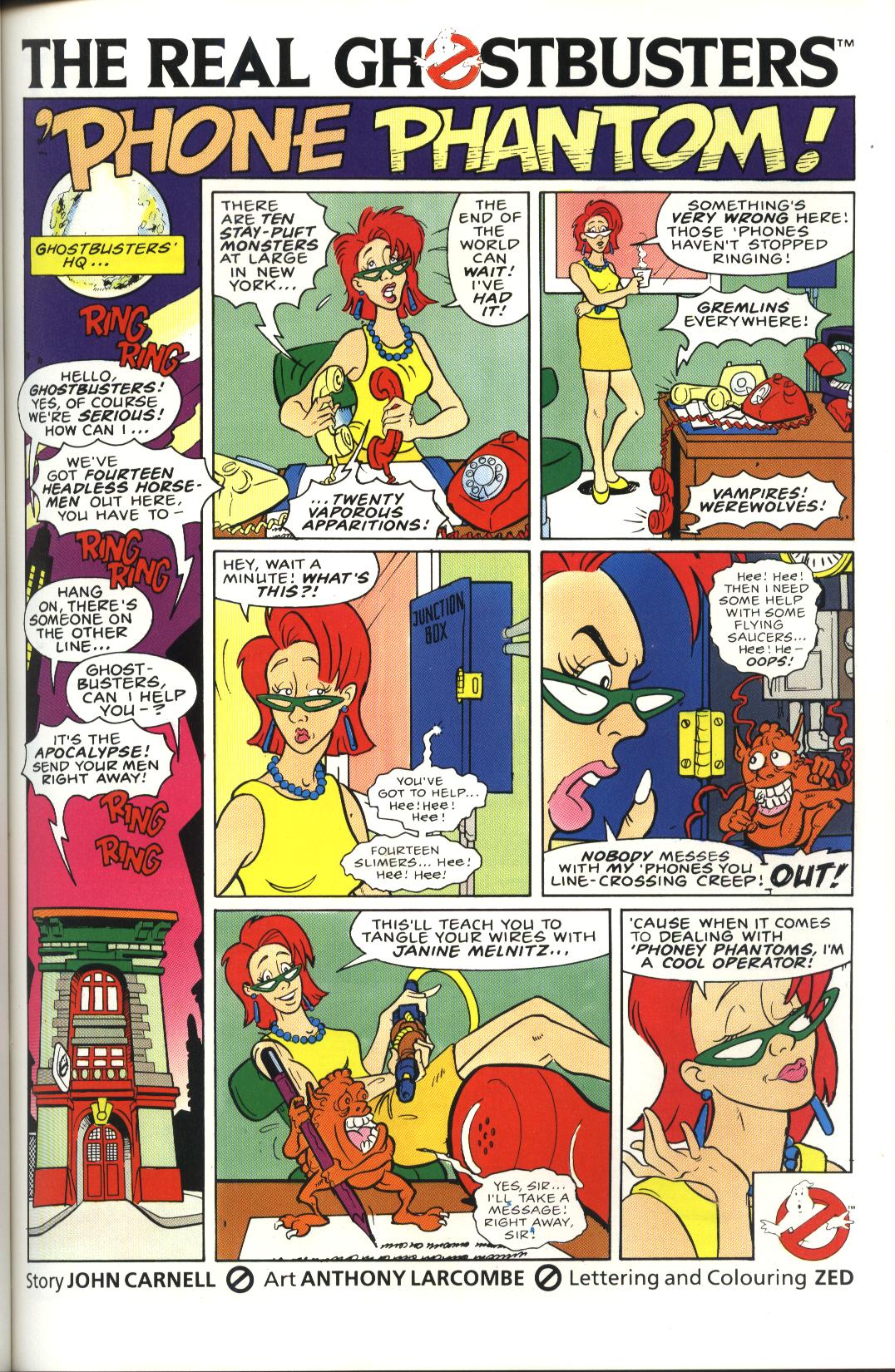 Read online The Real Ghostbusters comic -  Issue # Annual 1990 - 29