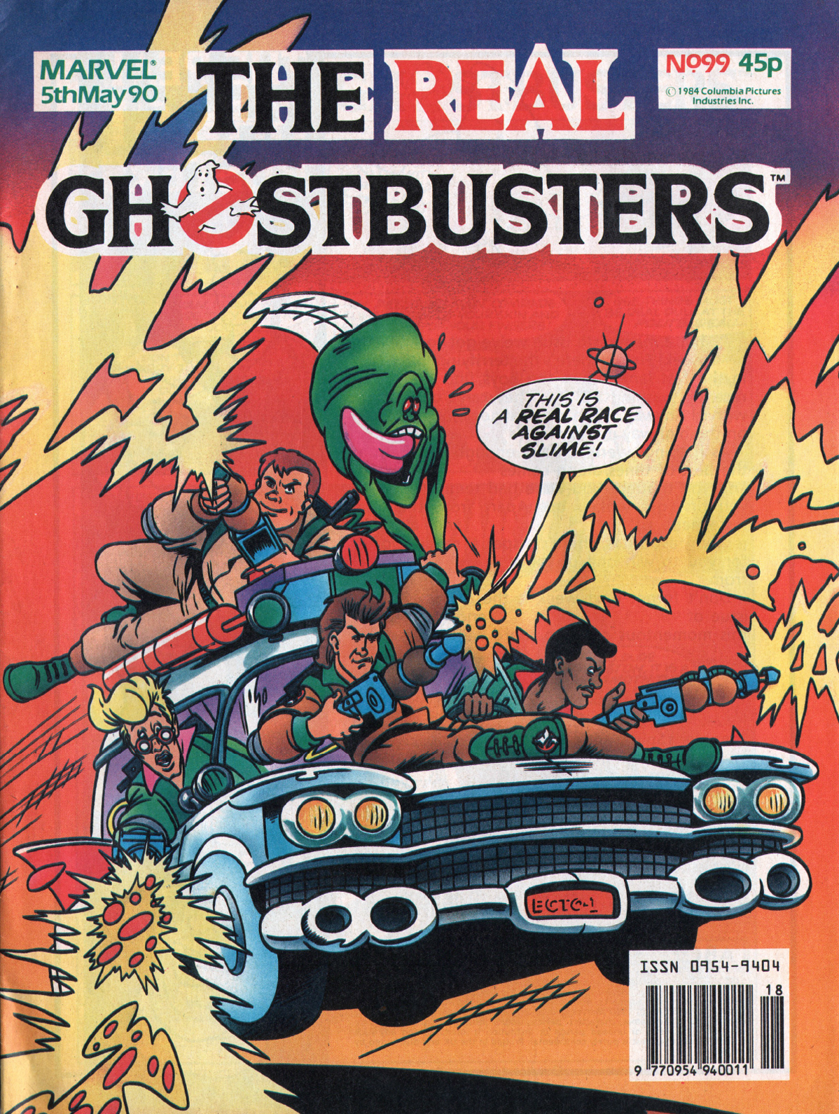 Read online The Real Ghostbusters comic -  Issue #99 - 1