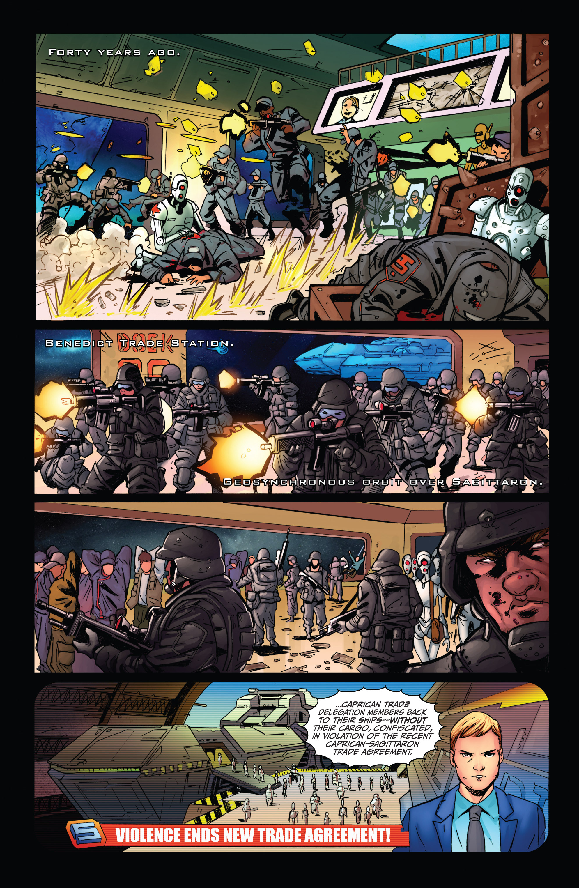 Read online Battlestar Galactica: Cylon War comic -  Issue #1 - 7
