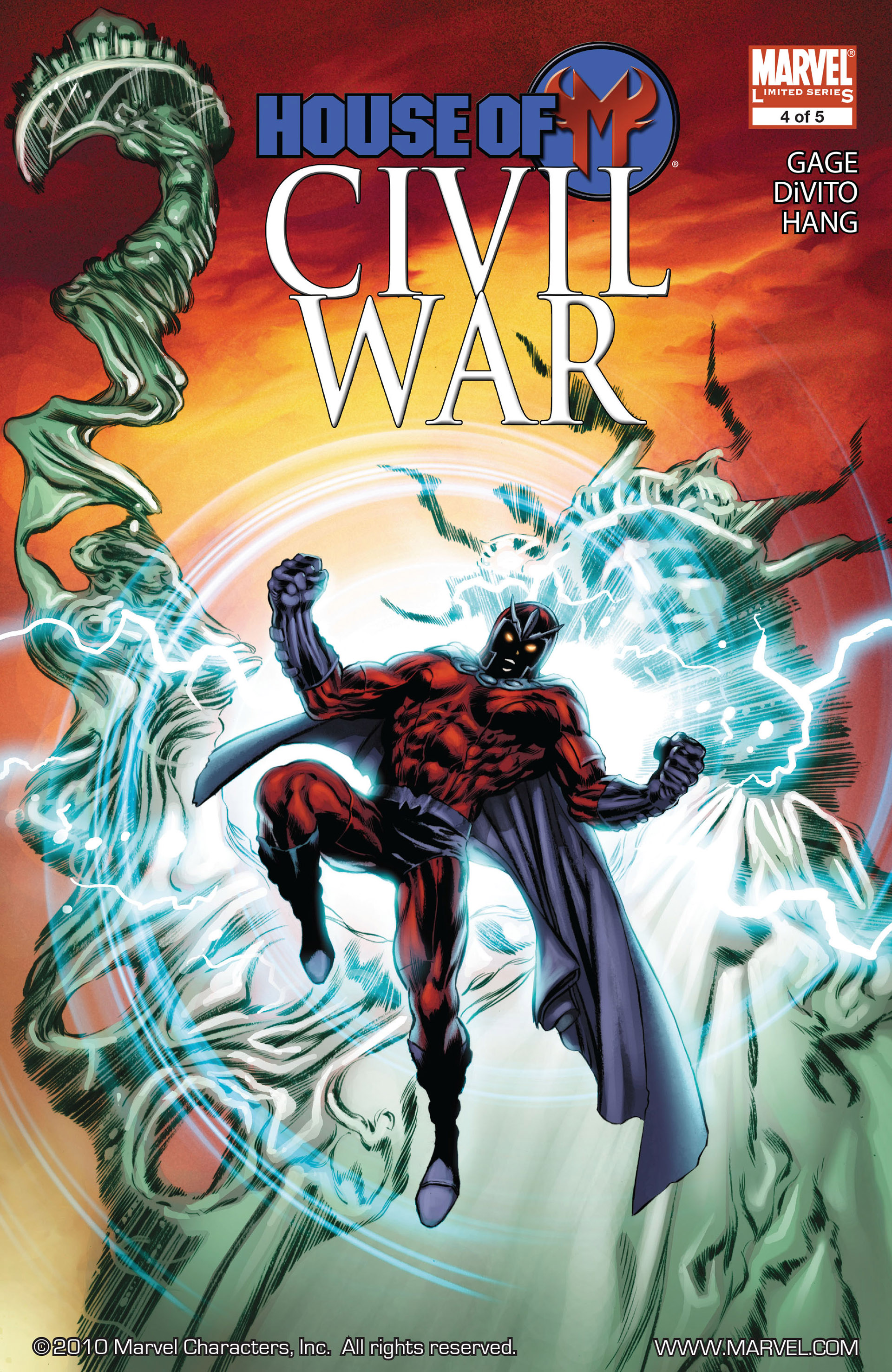 Read online Civil War: House Of M comic -  Issue #4 - 1