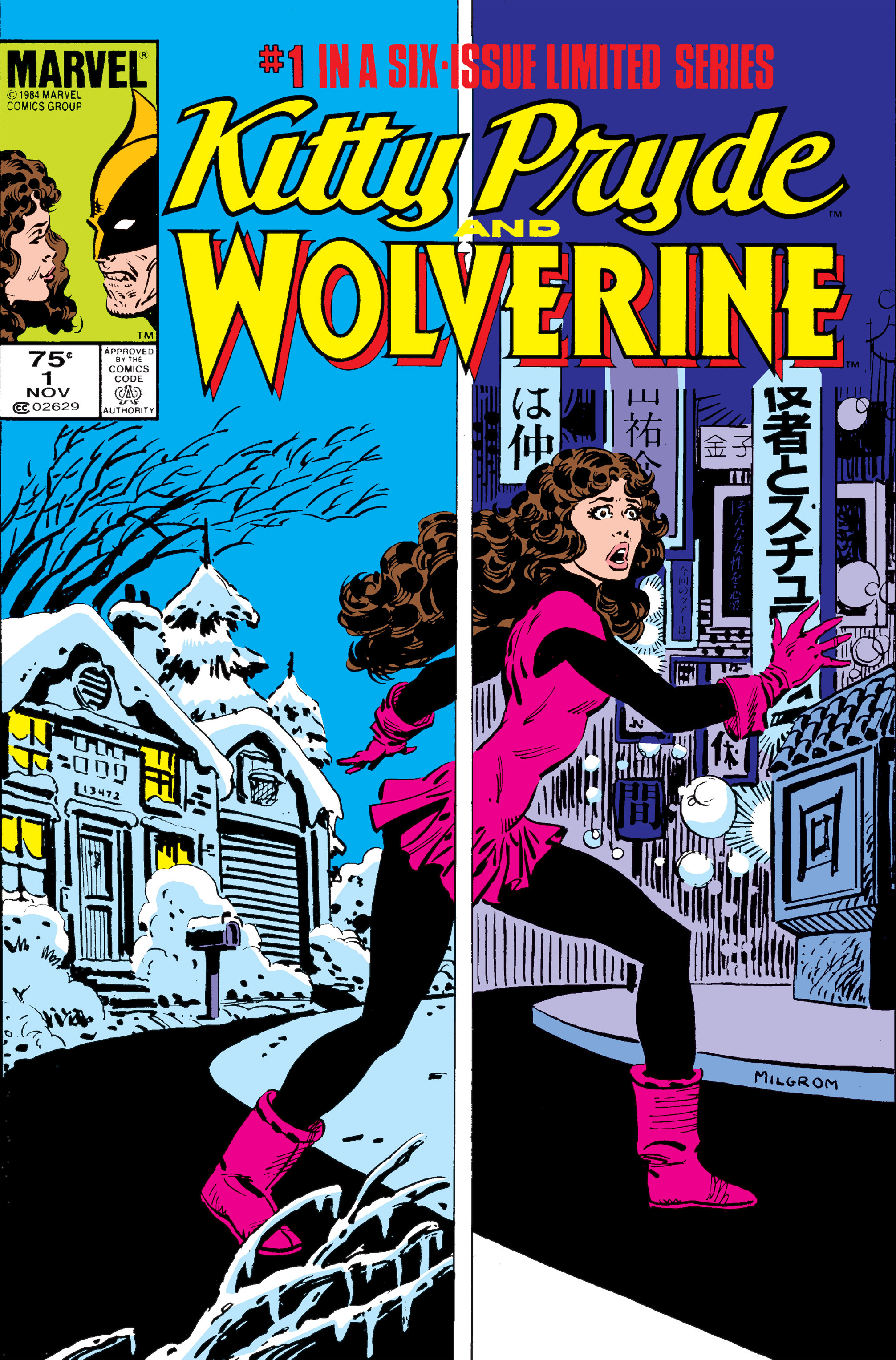Read online Kitty Pryde and Wolverine comic -  Issue #1 - 1