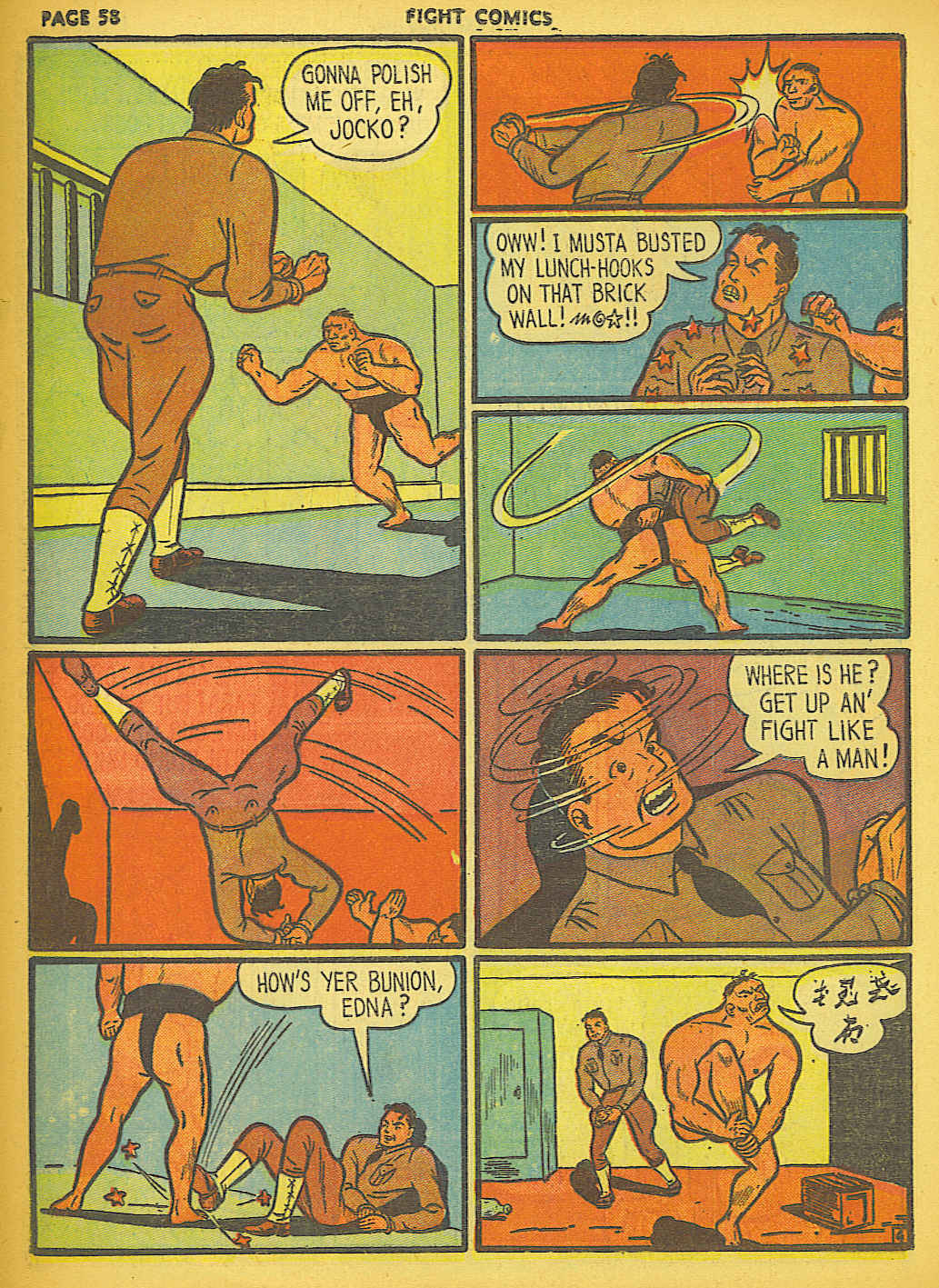 Read online Fight Comics comic -  Issue #2 - 60