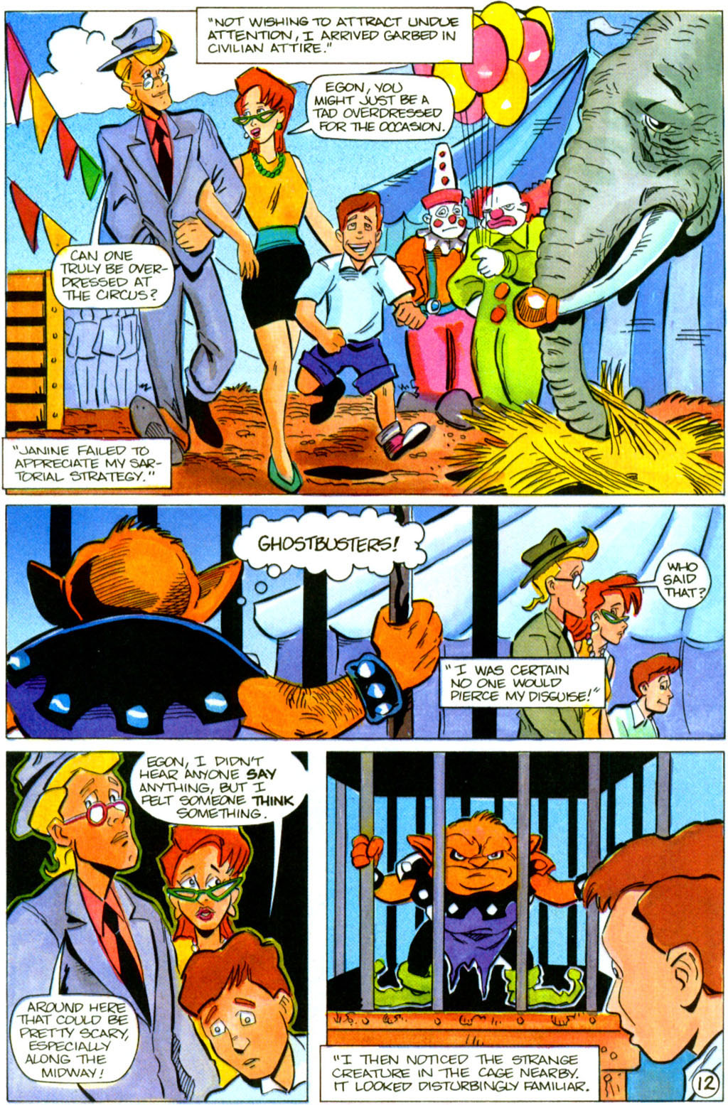 Read online Real Ghostbusters comic -  Issue #19 - 16