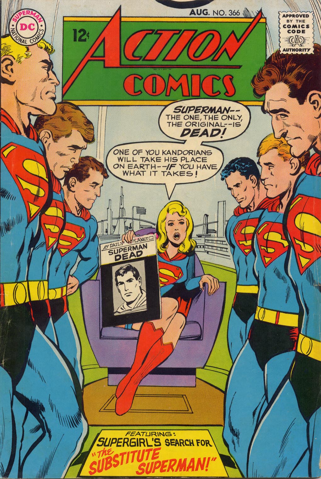 Read online Action Comics (1938) comic -  Issue #366 - 1